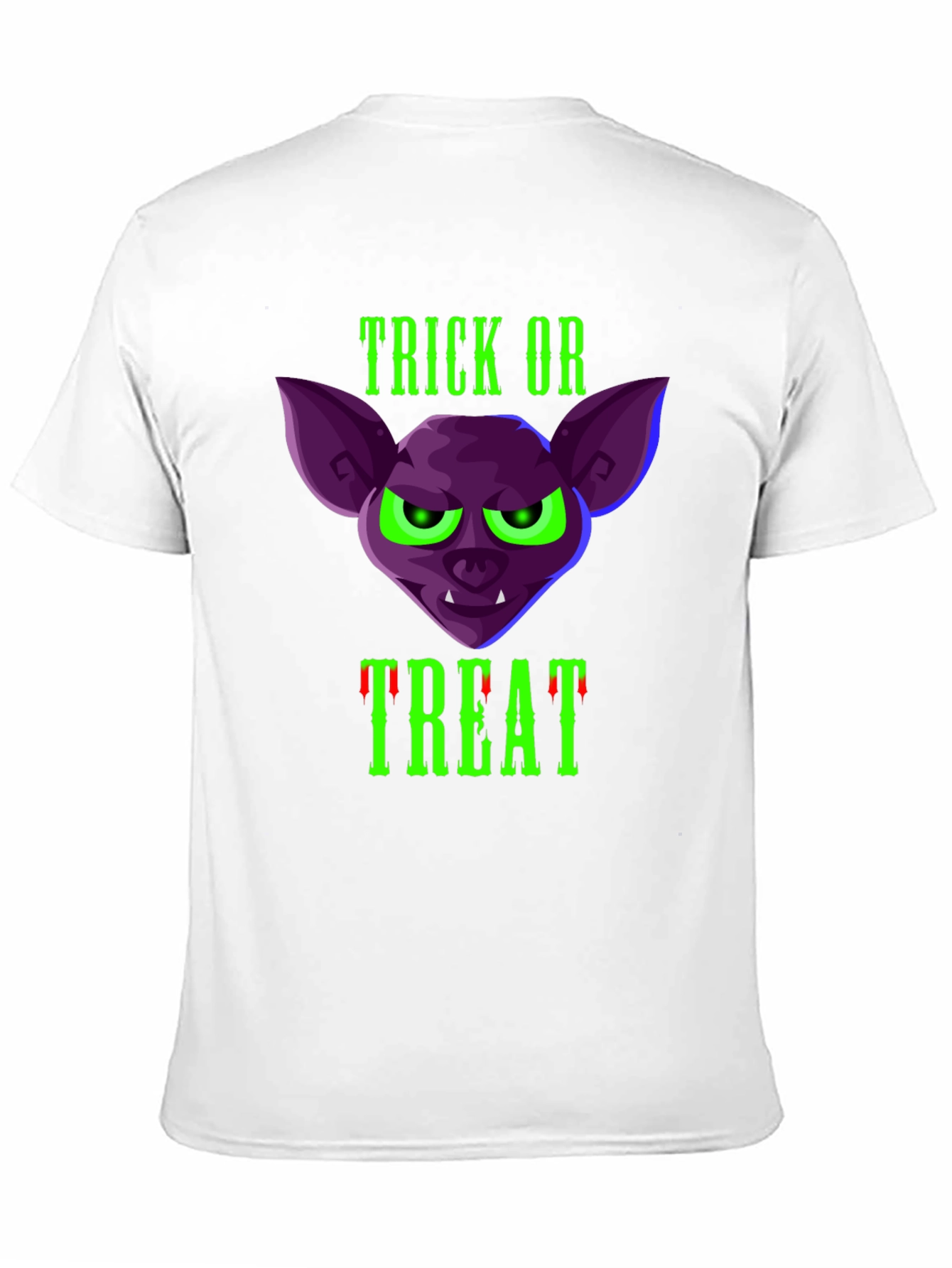 Trick or Treat Bat T-Shirt - Halloween Tee