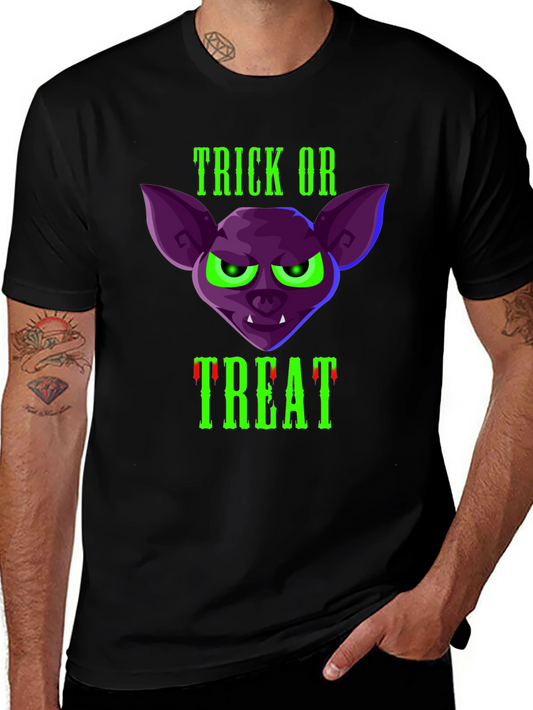 Trick or Treat Bat T-Shirt - Halloween Tee