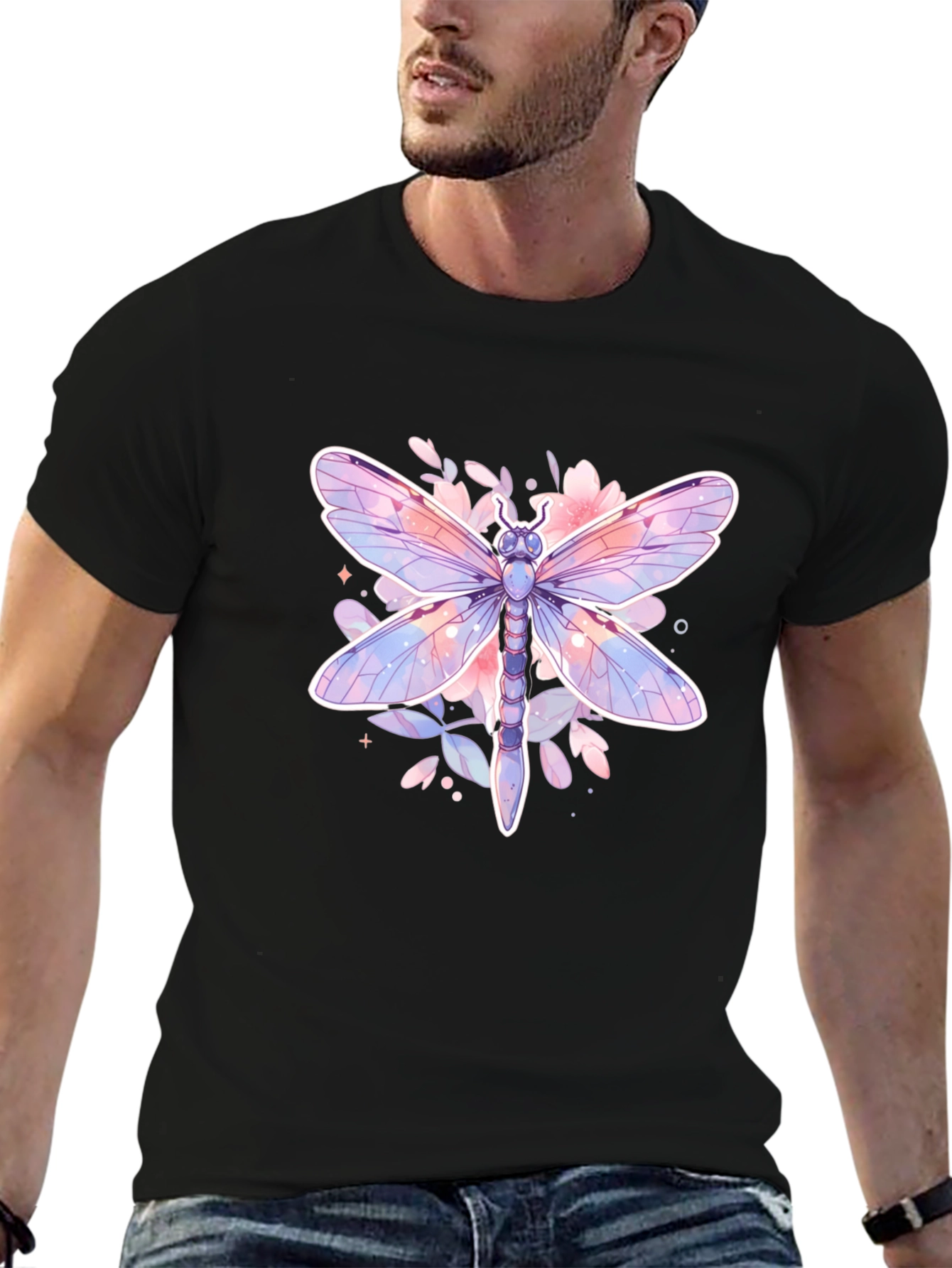 Watercolor Dragonfly Graphic Tee