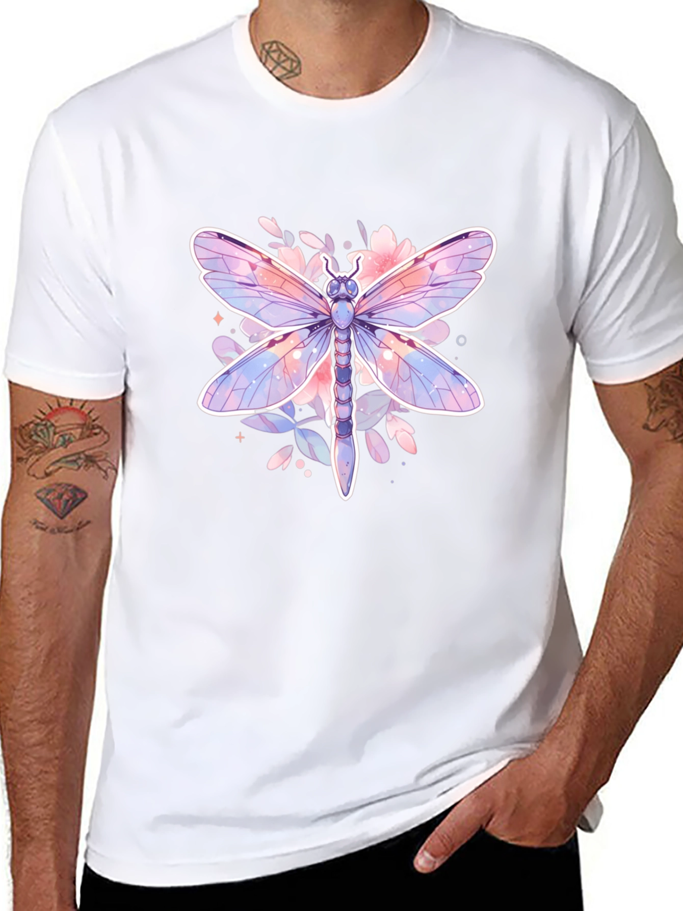 Watercolor Dragonfly Graphic Tee
