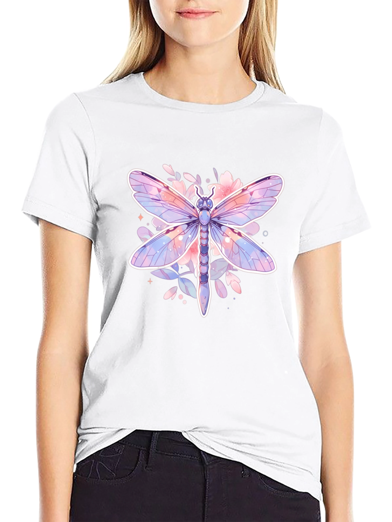 Watercolor Dragonfly Graphic Tee
