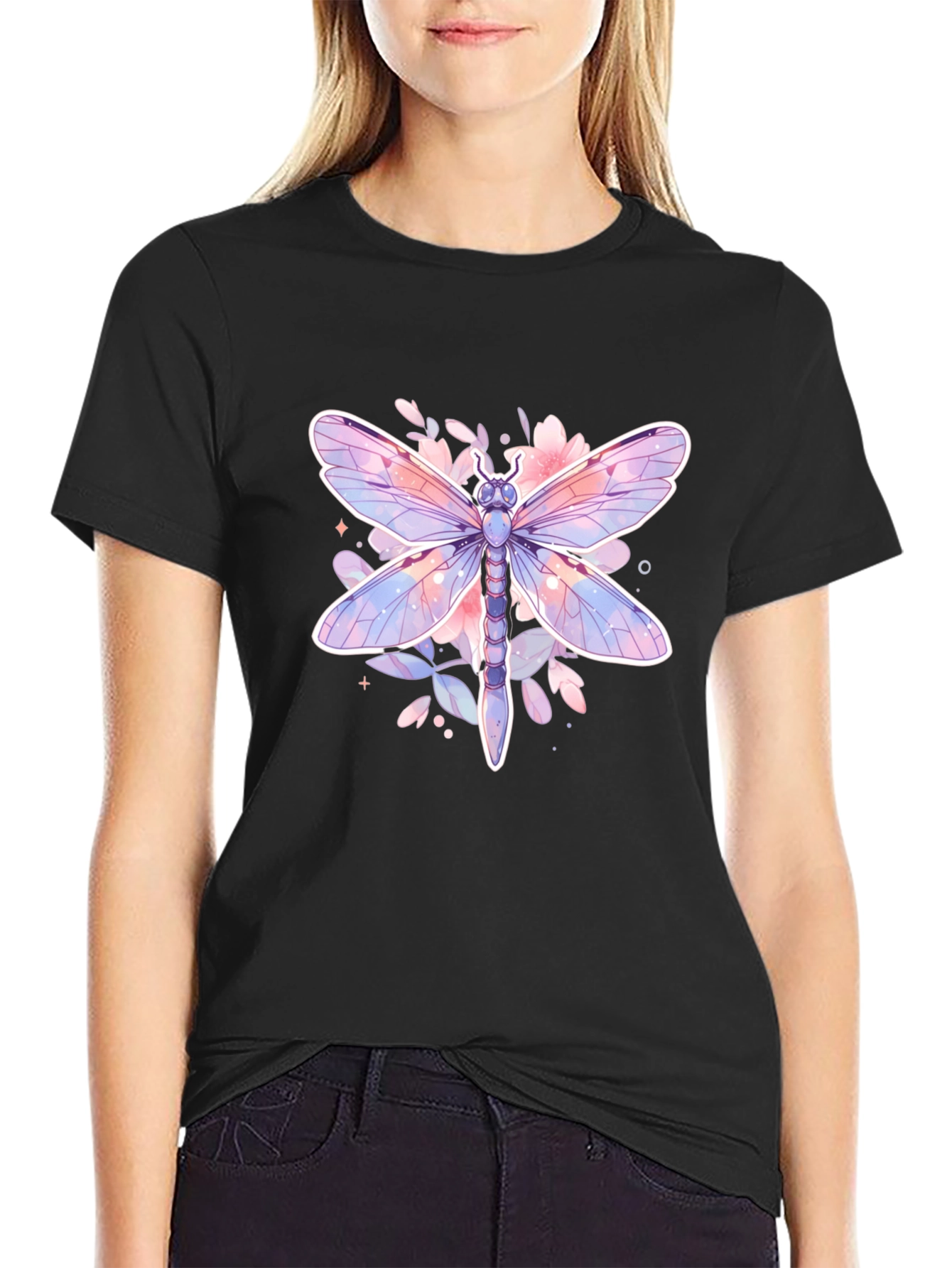 Watercolor Dragonfly Graphic Tee