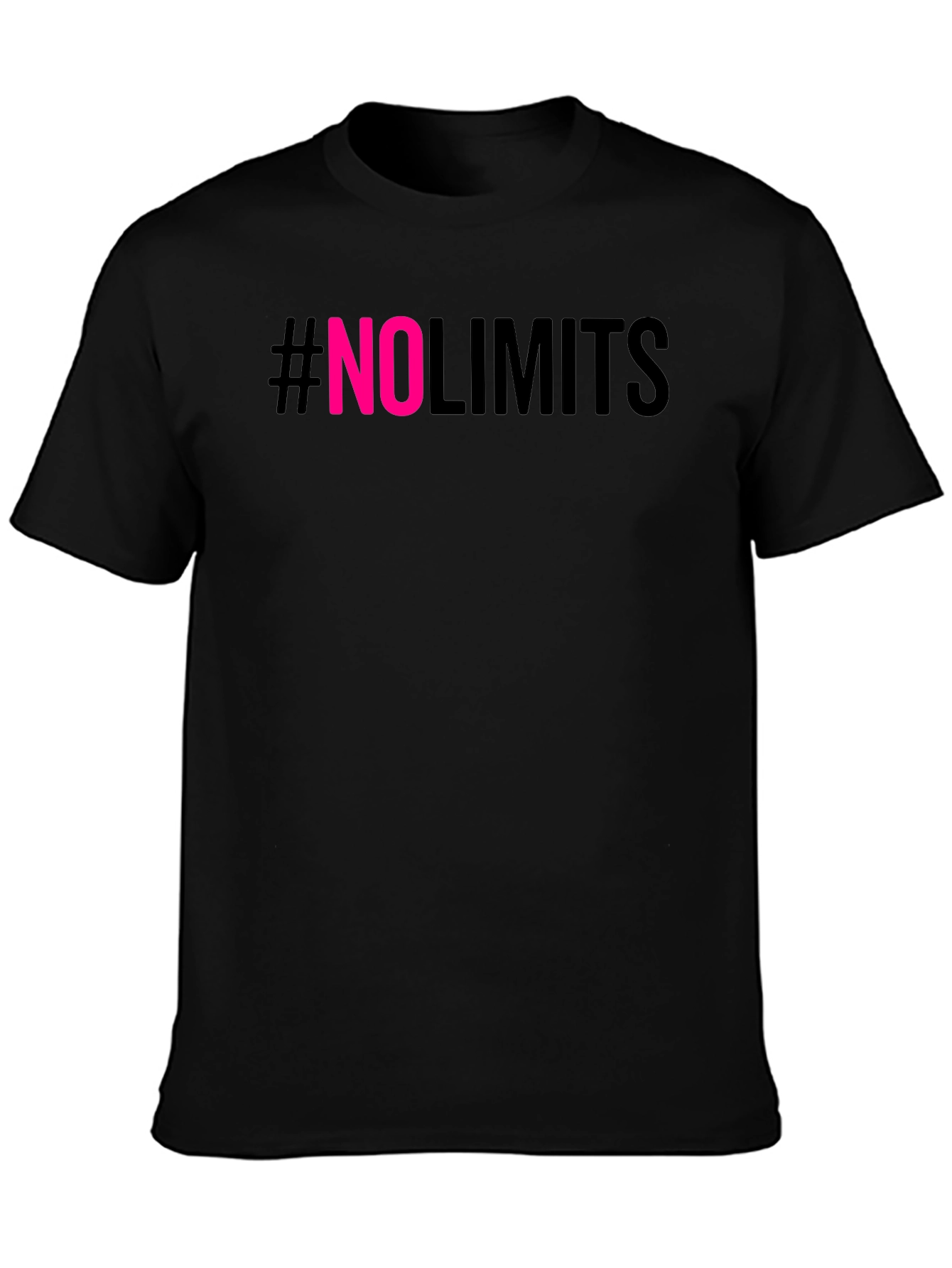 #NoLimits Graphic Print T-Shirt