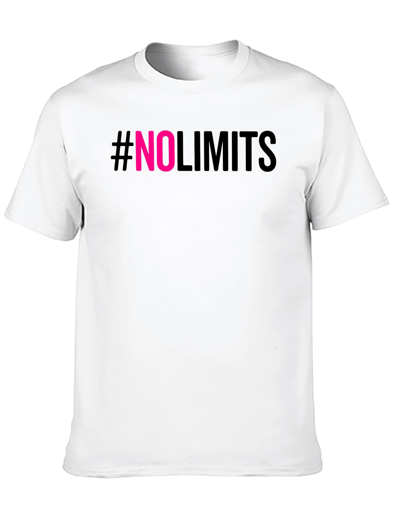 #NoLimits Graphic Print T-Shirt