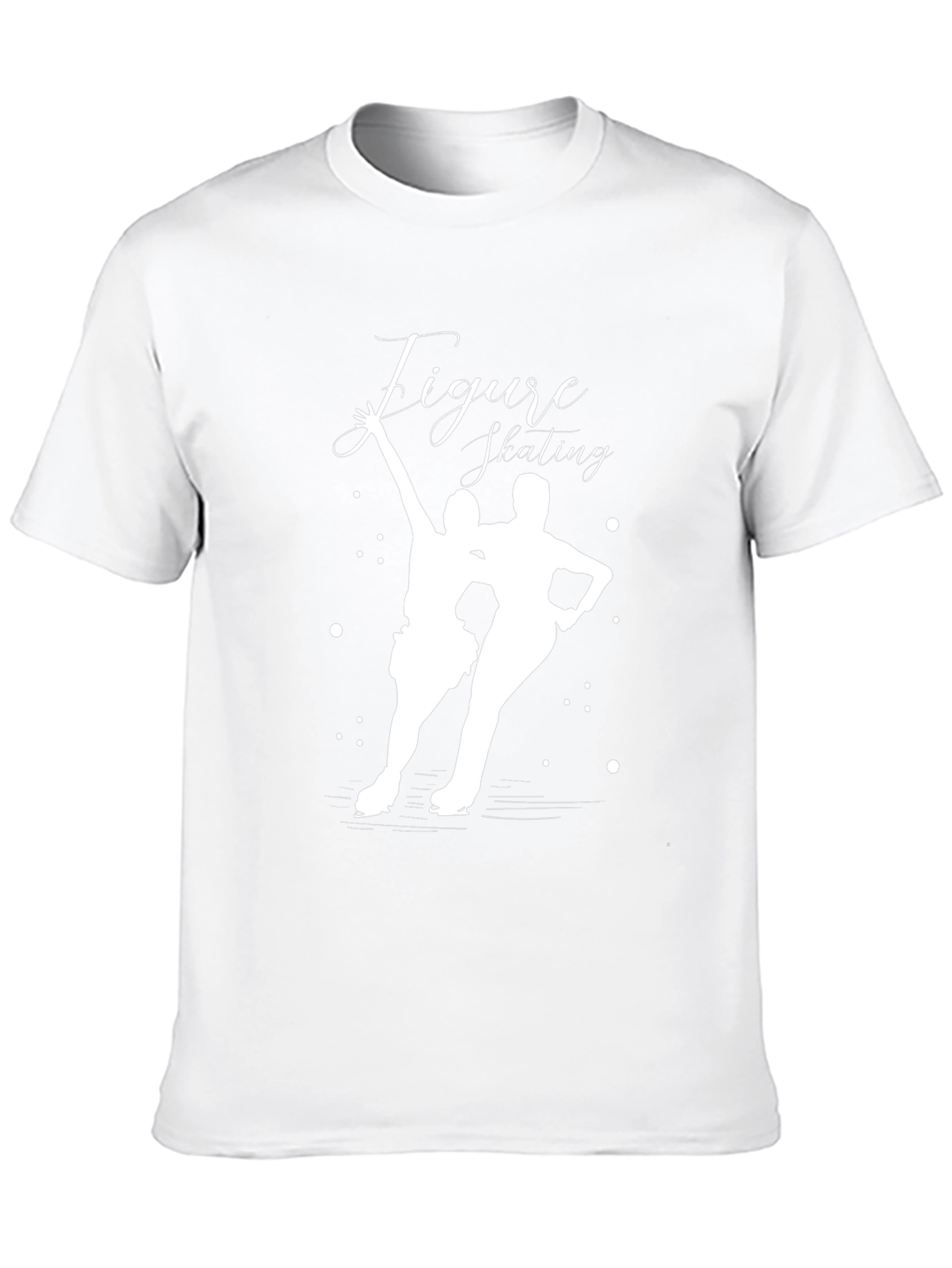 Figure Skating Black Graphic Tee