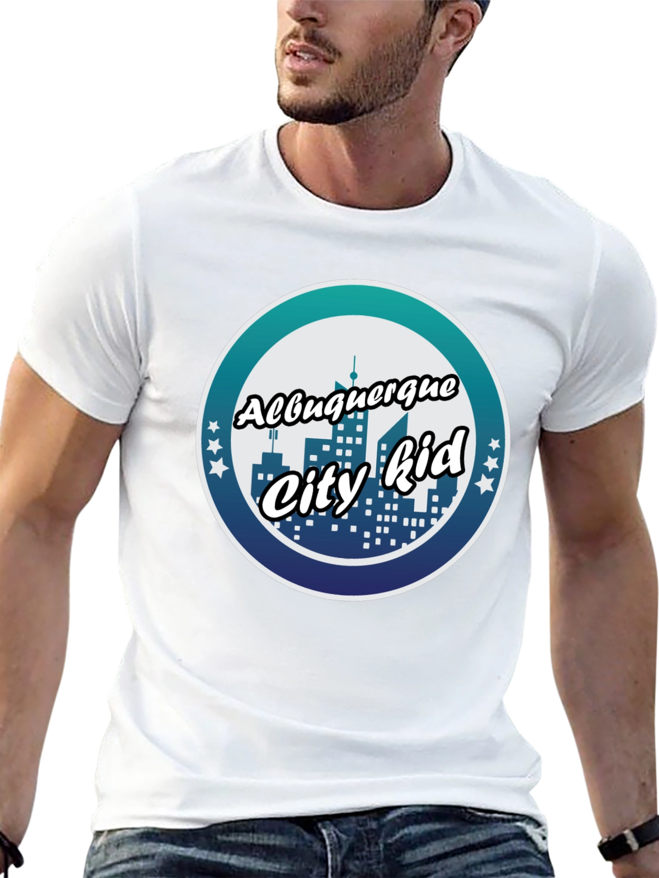 Albuquerque City Kid Black T-Shirt