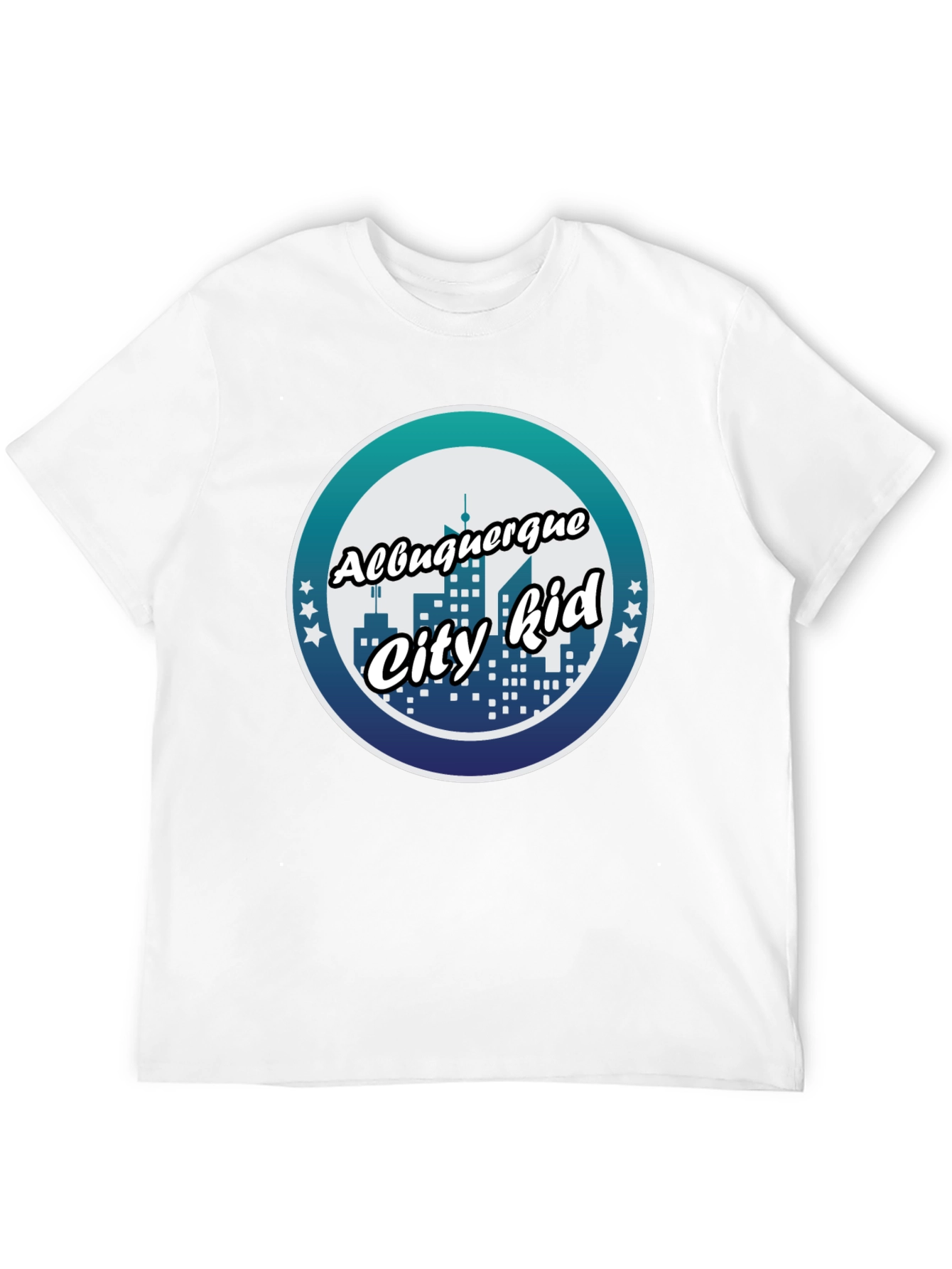 Albuquerque City Kid Black T-Shirt