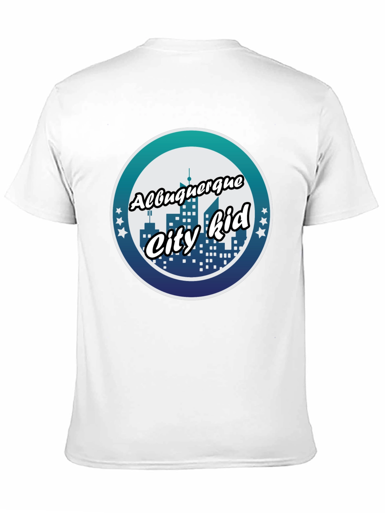 Albuquerque City Kid Black T-Shirt