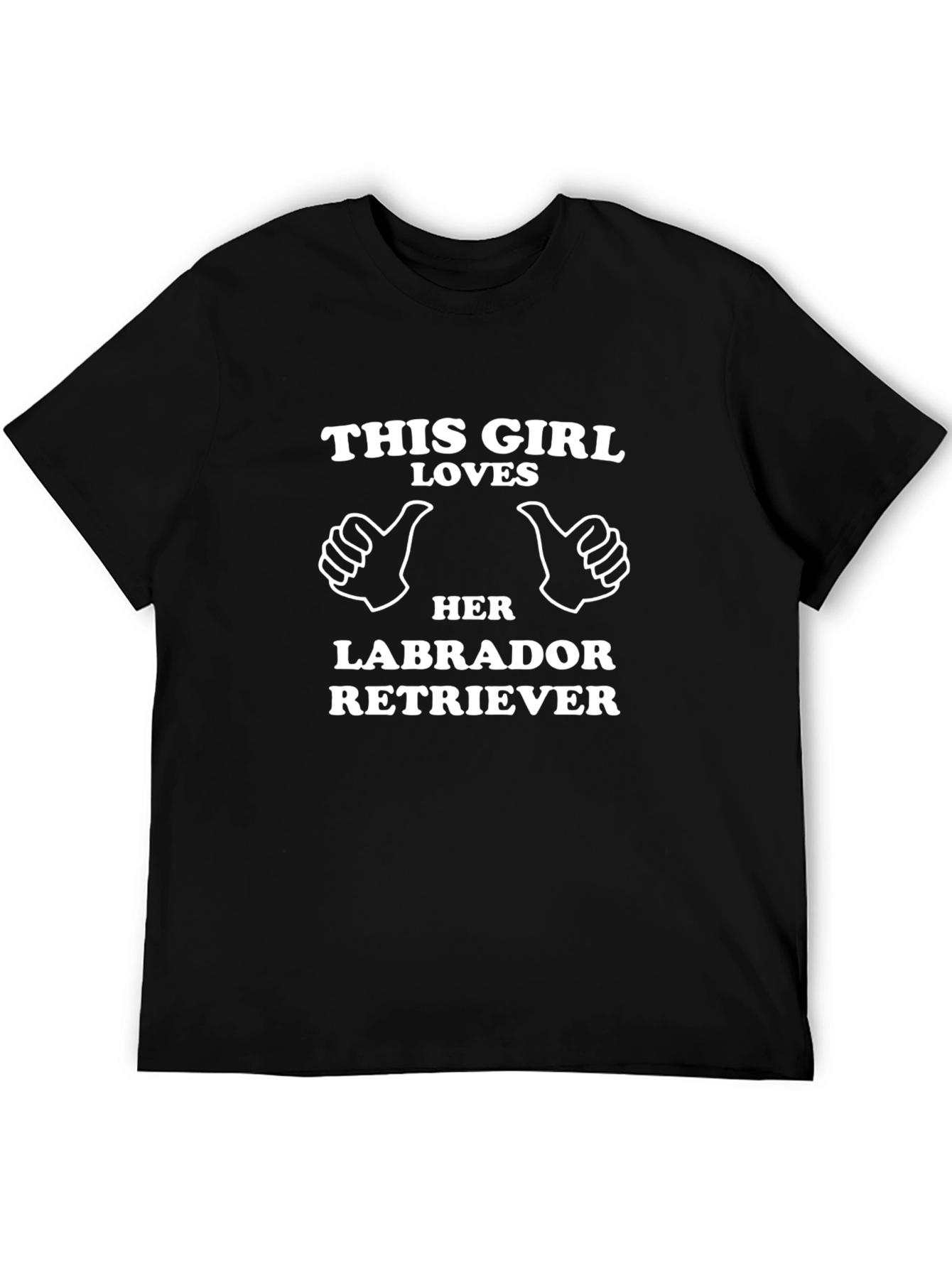 Labrador Retriever T-Shirt - This Girl Loves Dogs!