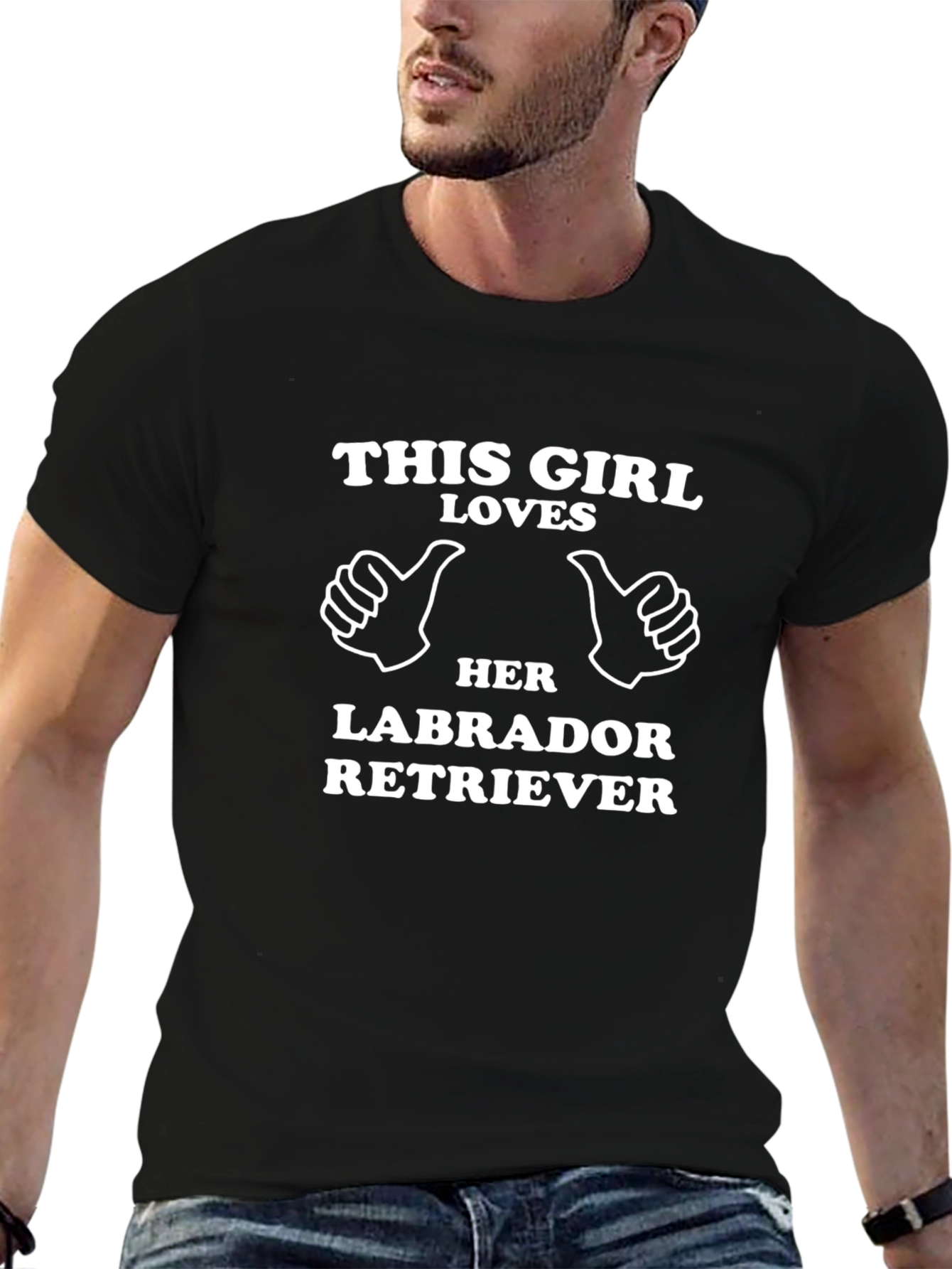 Labrador Retriever T-Shirt - This Girl Loves Dogs!