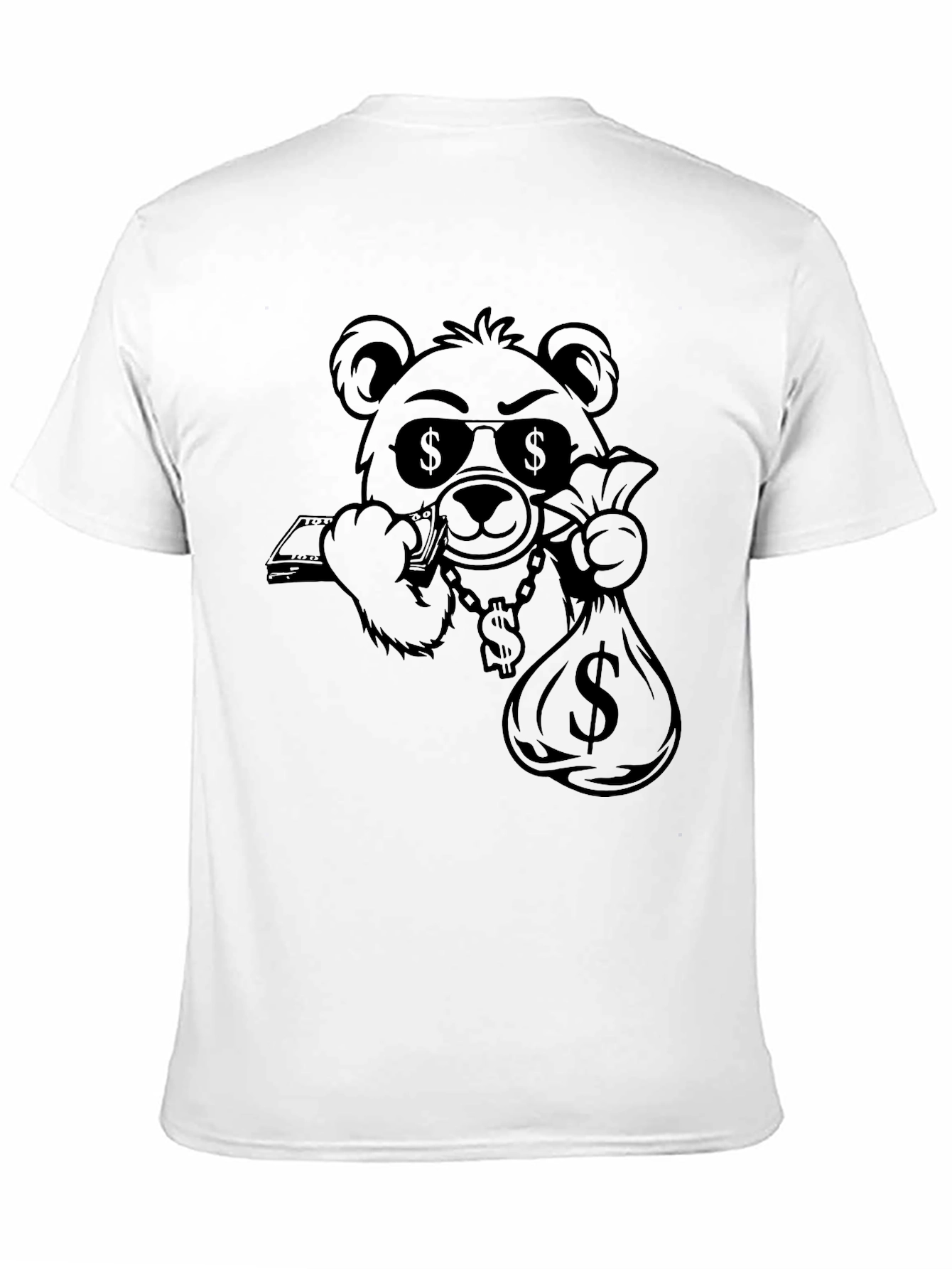 Money Bear Graphic T-Shirt