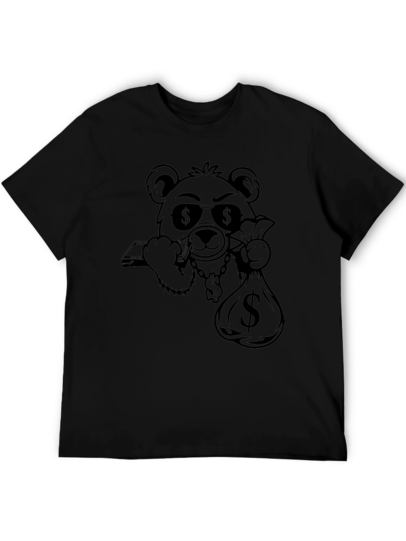 Money Bear Graphic T-Shirt