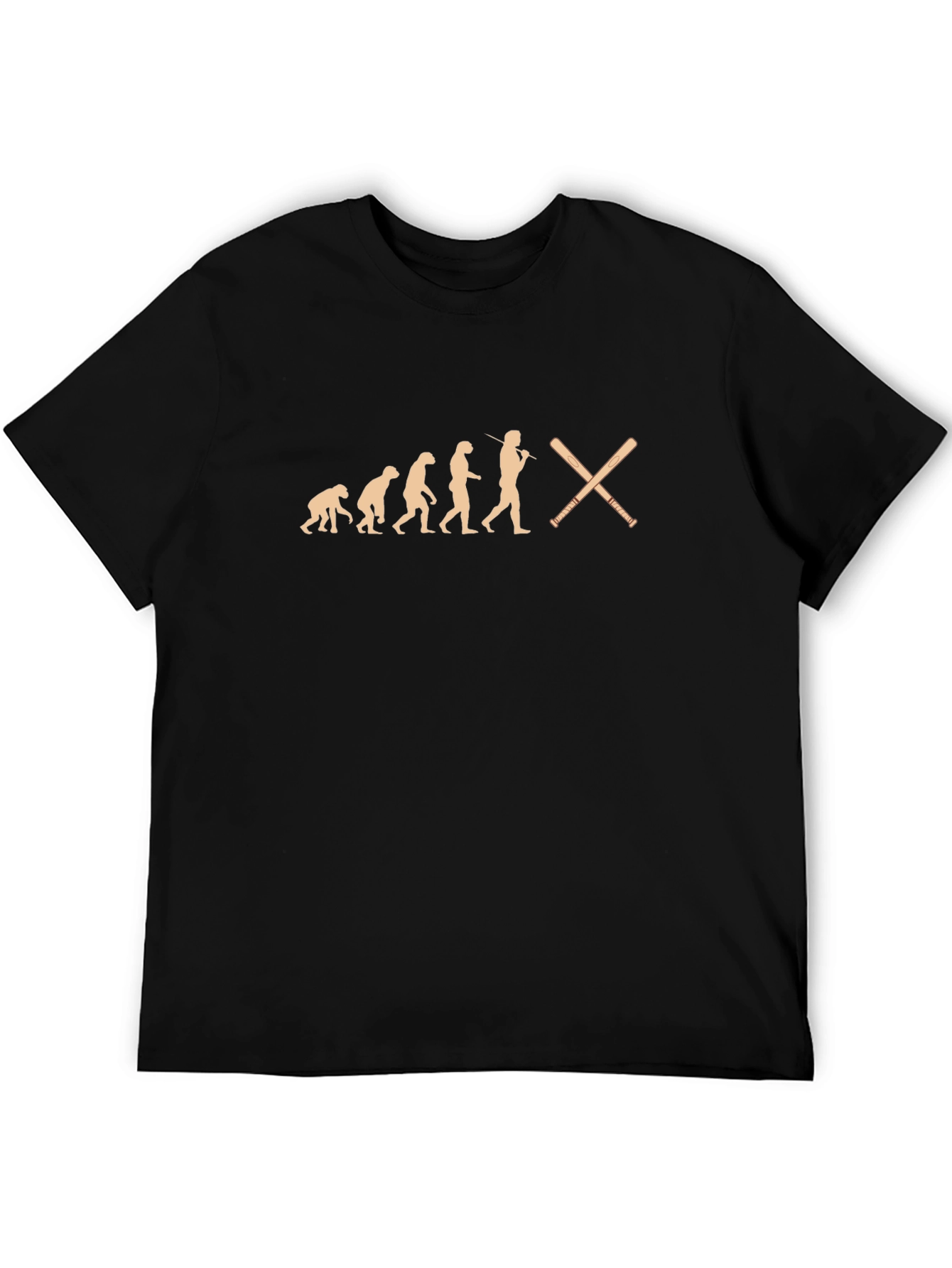 Evolution of Baseball T-Shirt