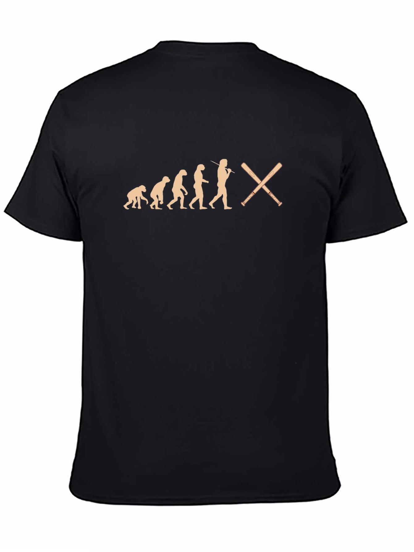 Evolution of Baseball T-Shirt