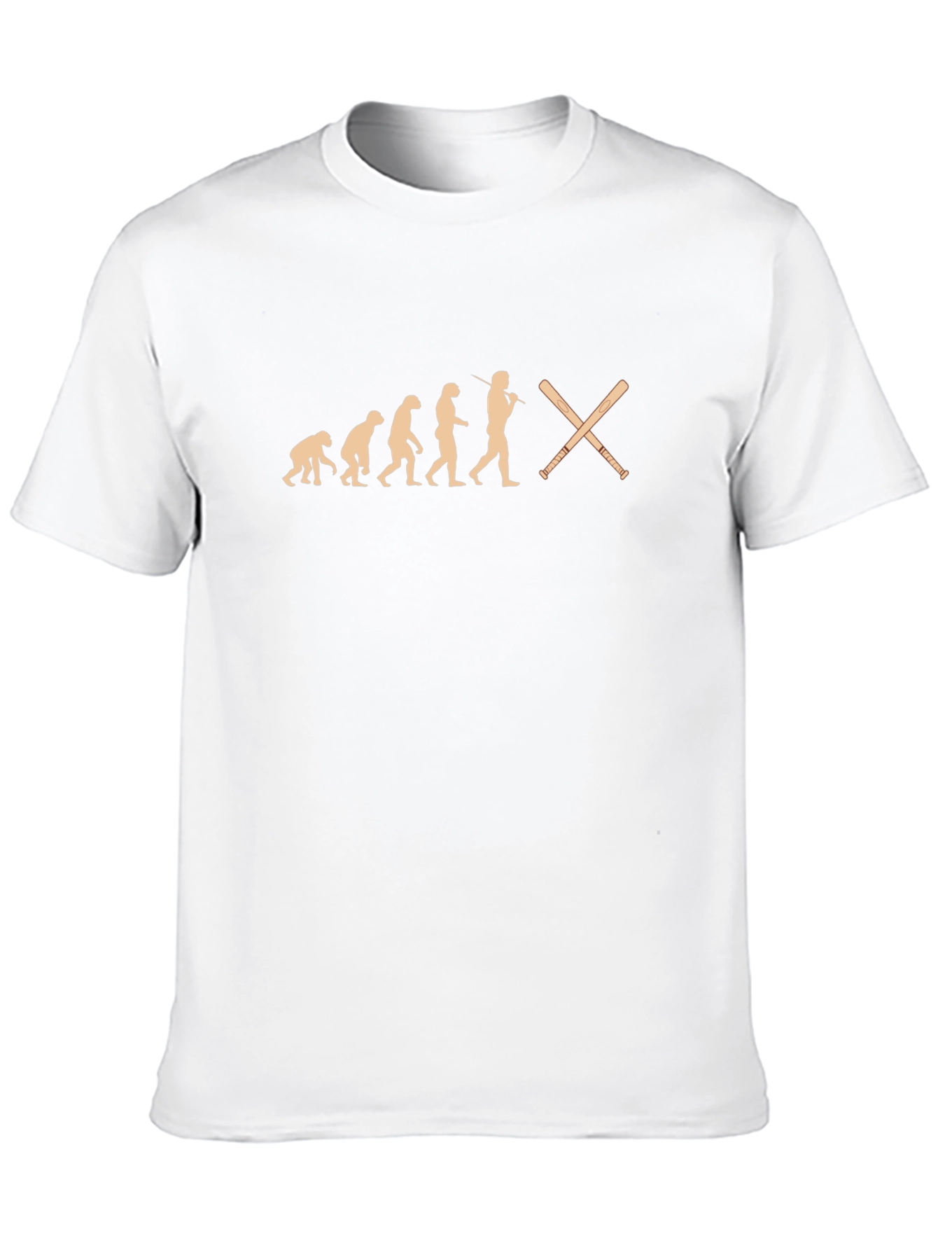 Evolution of Baseball T-Shirt