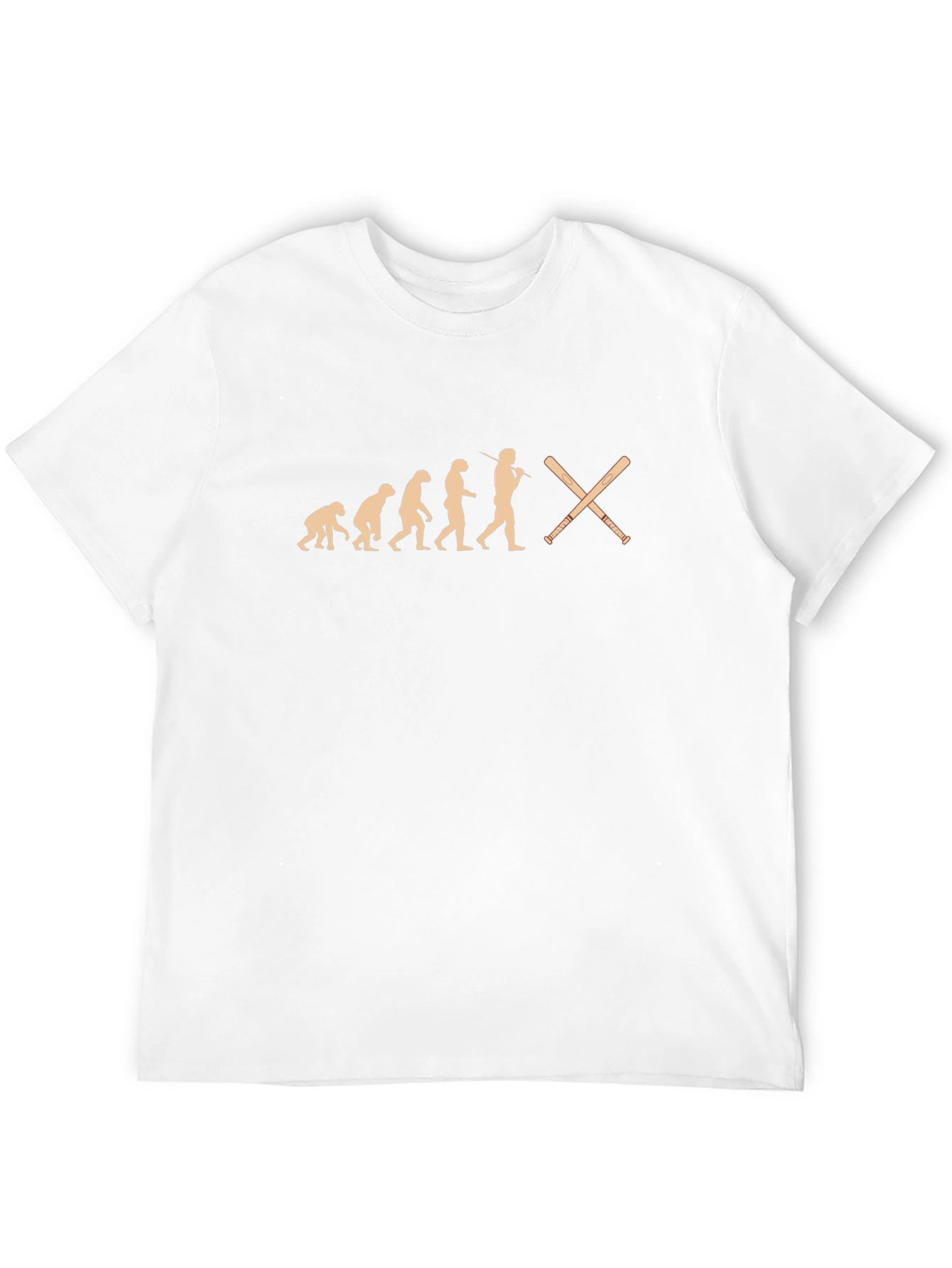 Evolution of Baseball T-Shirt