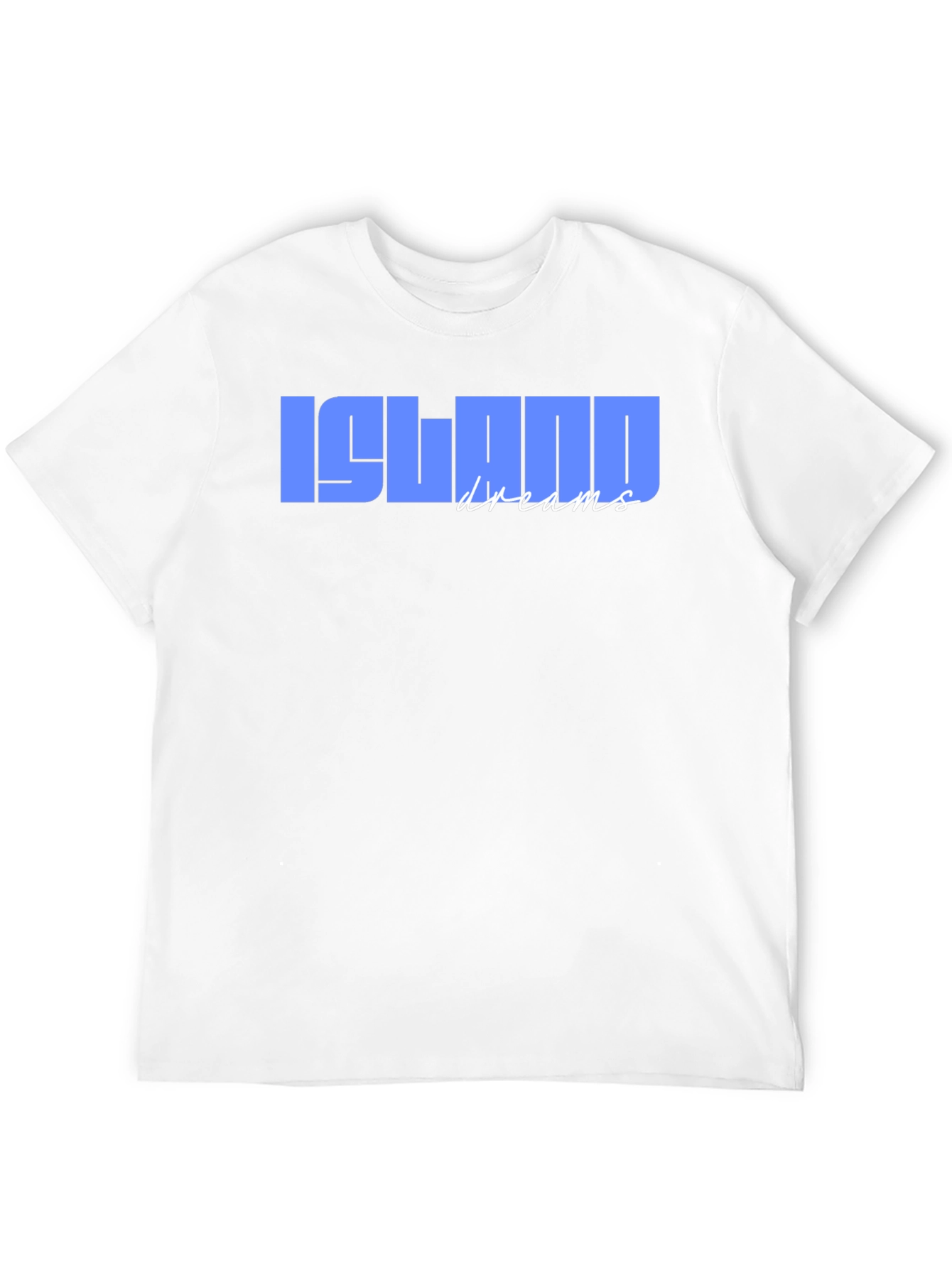Island Dreams Graphic Print Mens T-Shirt