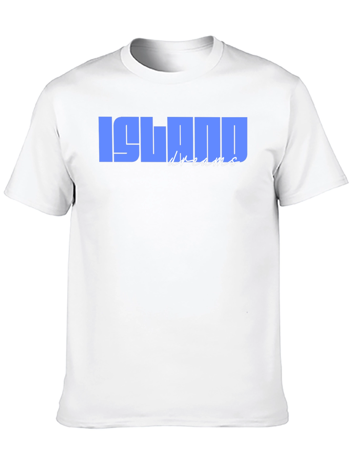 Island Dreams Graphic Print Mens T-Shirt