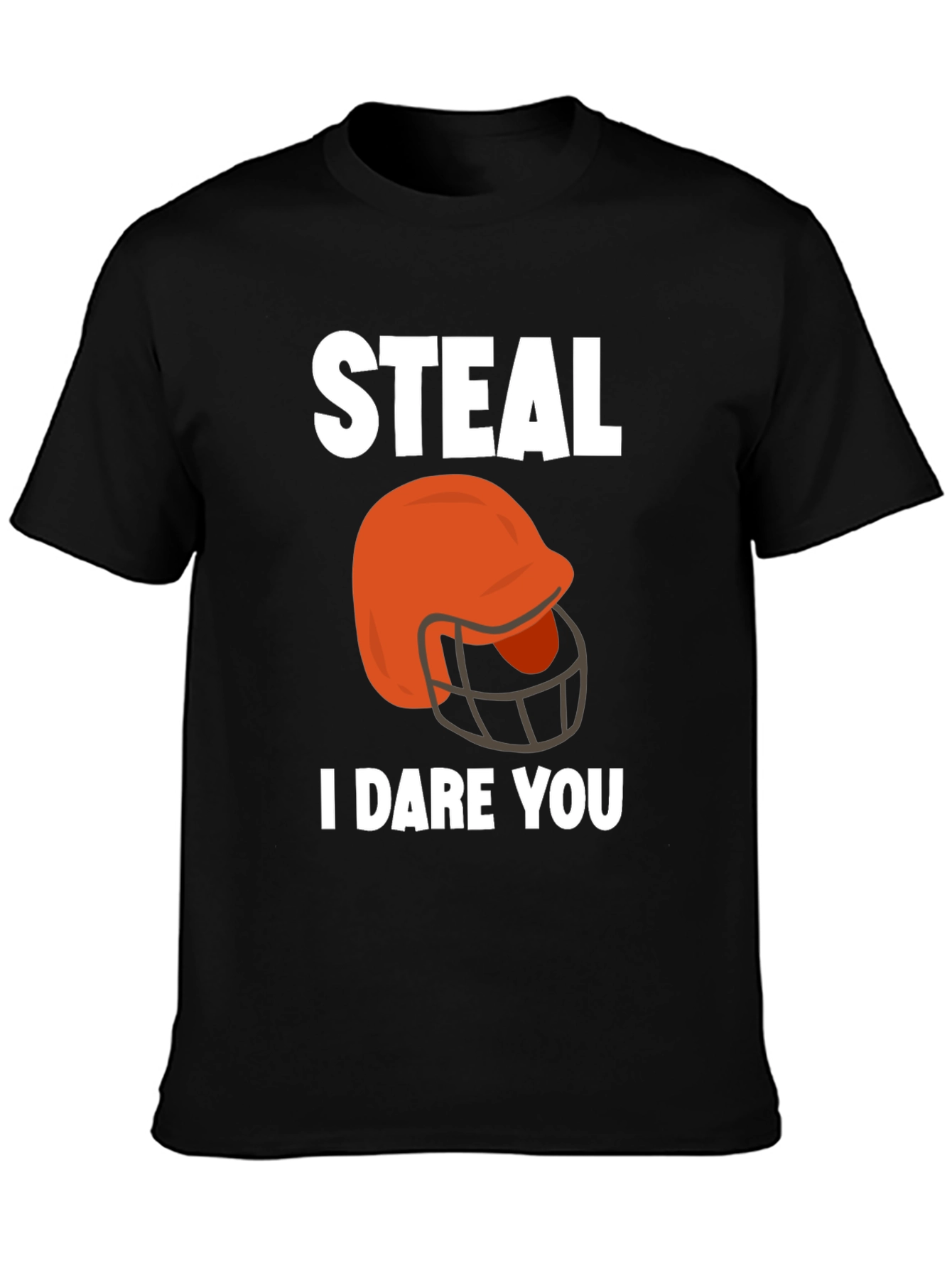 Steal Football Helmet Graphic Tee