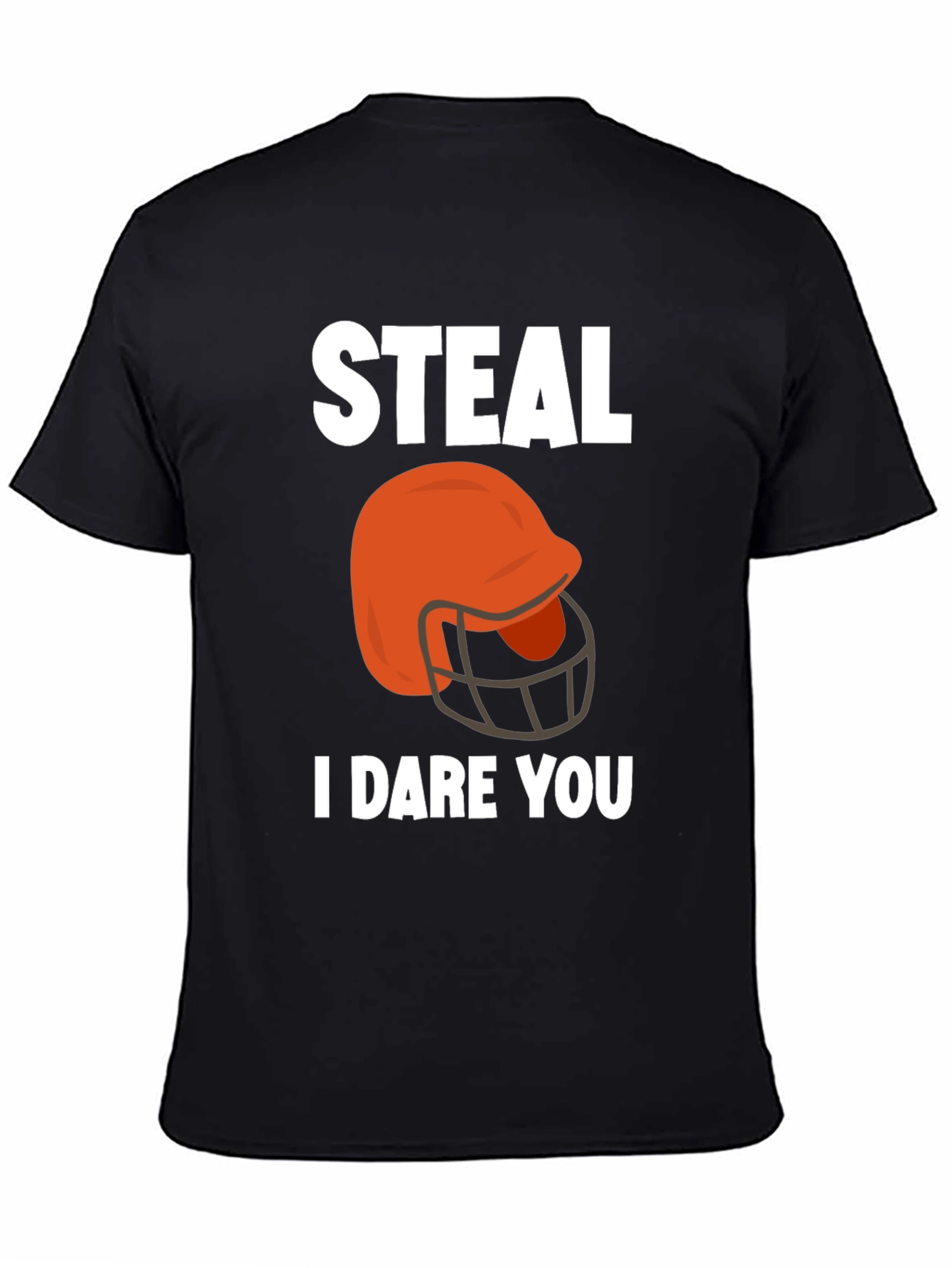 Steal Football Helmet Graphic Tee