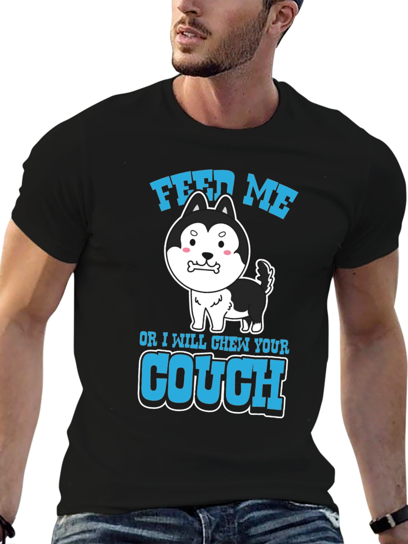 Feed Me or I Chew Your Couch T-Shirt