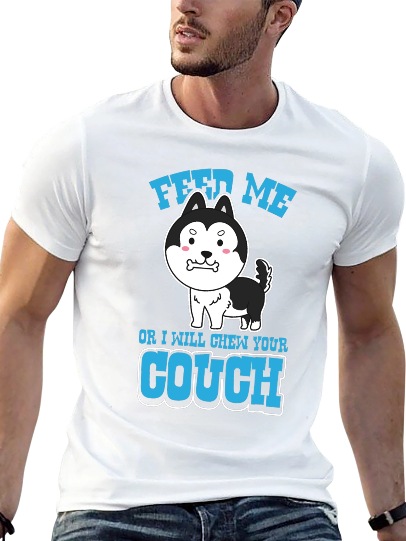 Feed Me or I Chew Your Couch T-Shirt