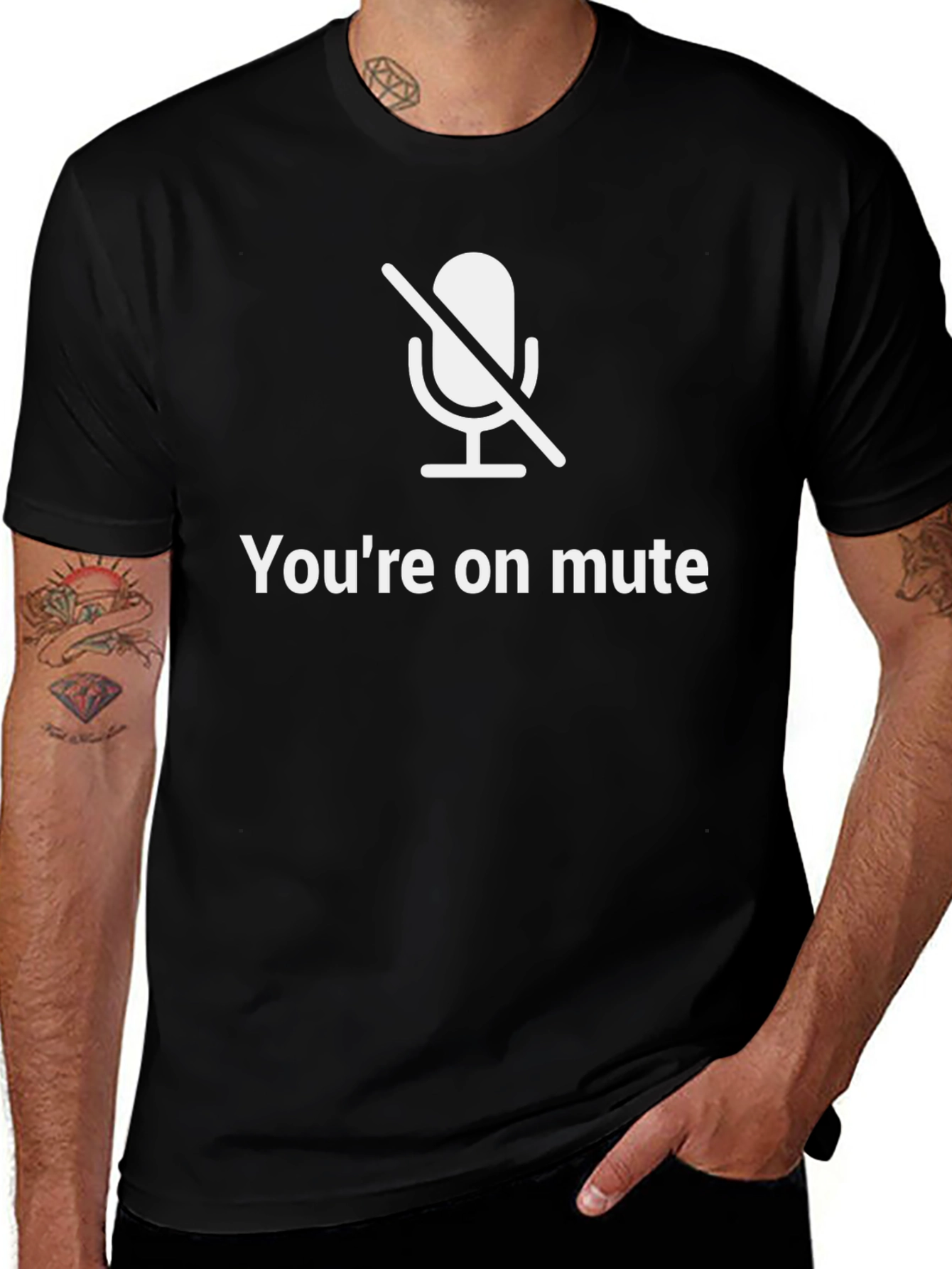 Youre On Mute T-Shirt Funny Conference Call Tee