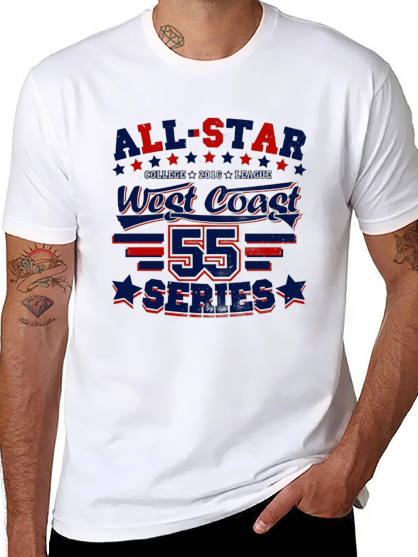All-Star West Coast 55 Series Graphic T-Shirt