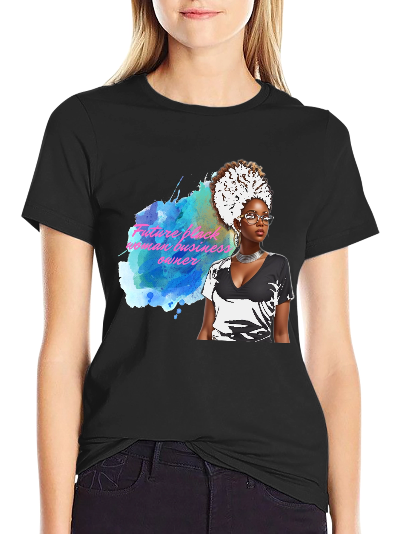 Future Black Woman Business Owner Graphic Tee