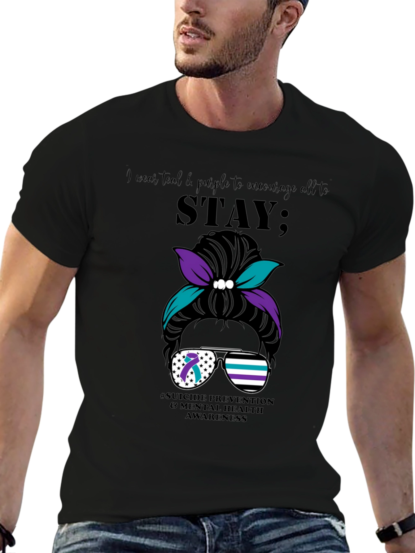 Stay Strong T-Shirt Mental Health Awareness Tee