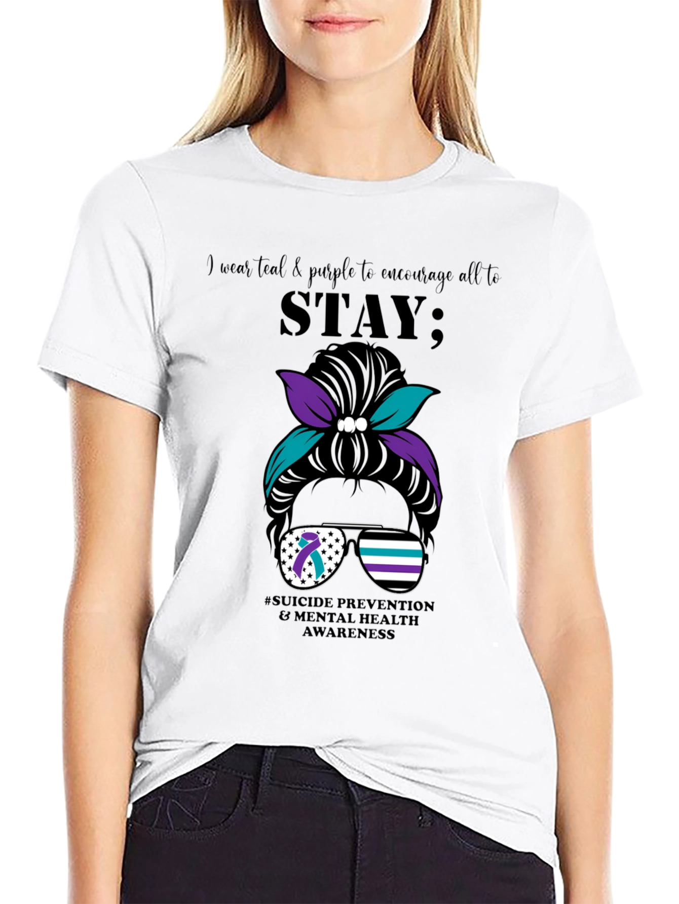 Stay Strong T-Shirt Mental Health Awareness Tee