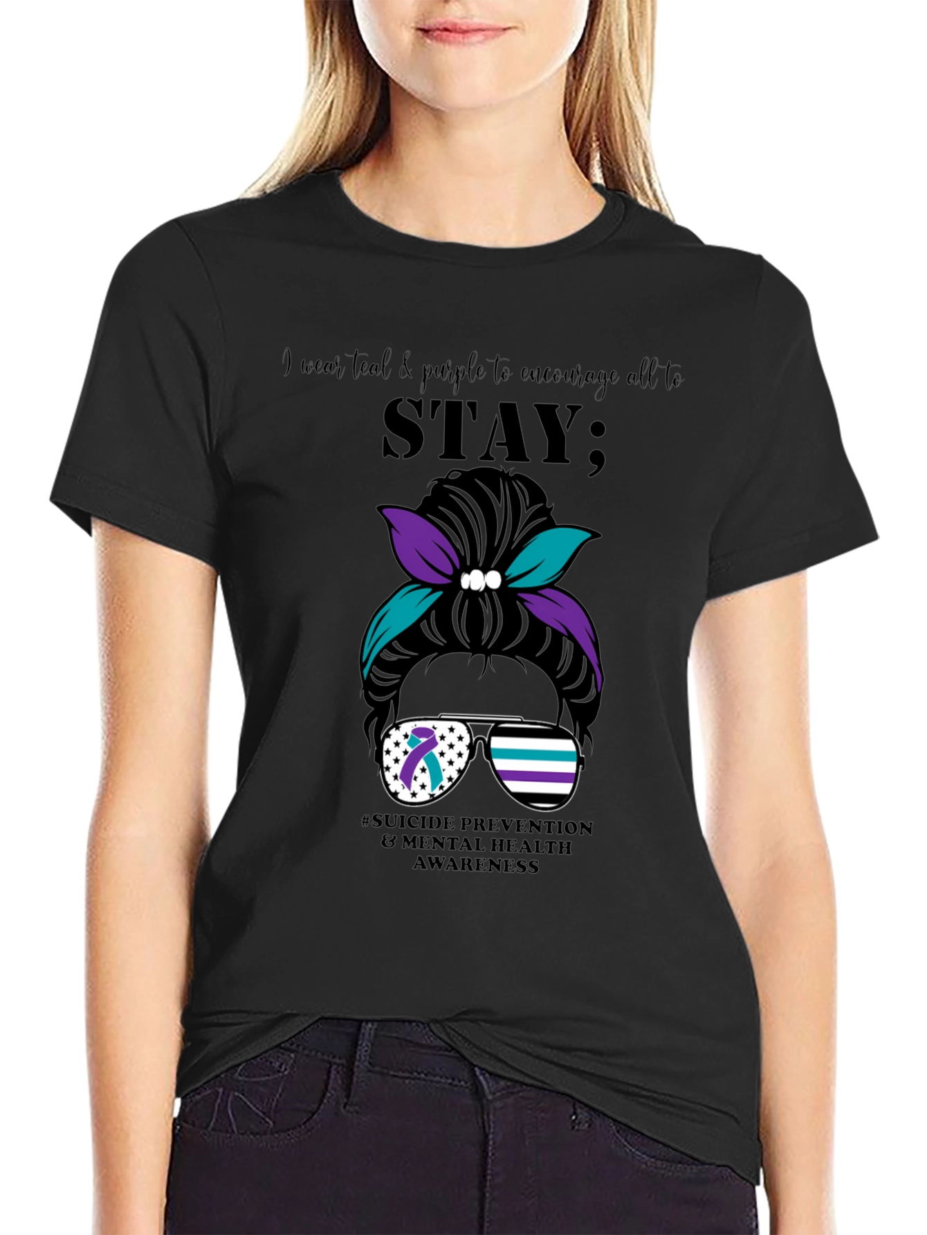 Stay Strong T-Shirt Mental Health Awareness Tee