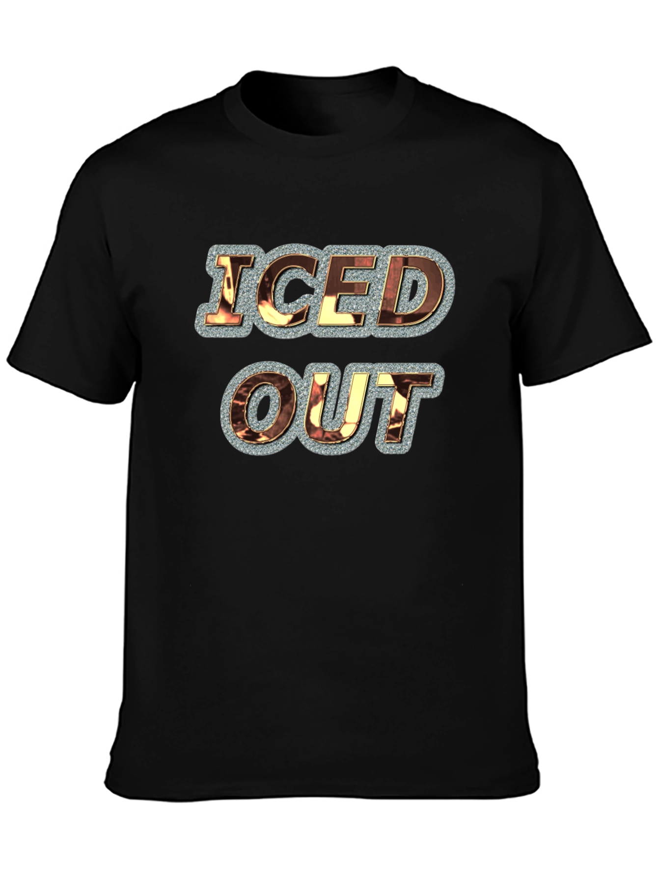 Iced Out Graphic Tee - Statement Style