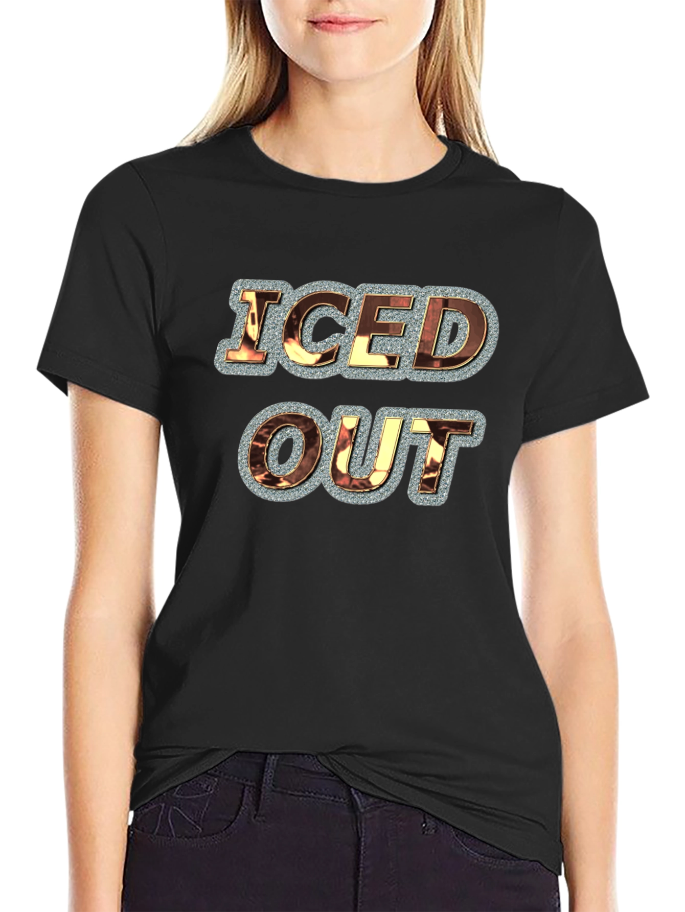 Iced Out Graphic Tee - Statement Style