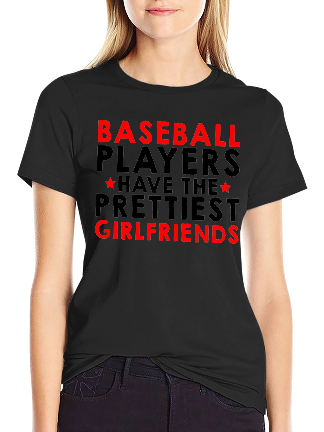 Baseball Players Prettiest Girlfriends Graphic Tee