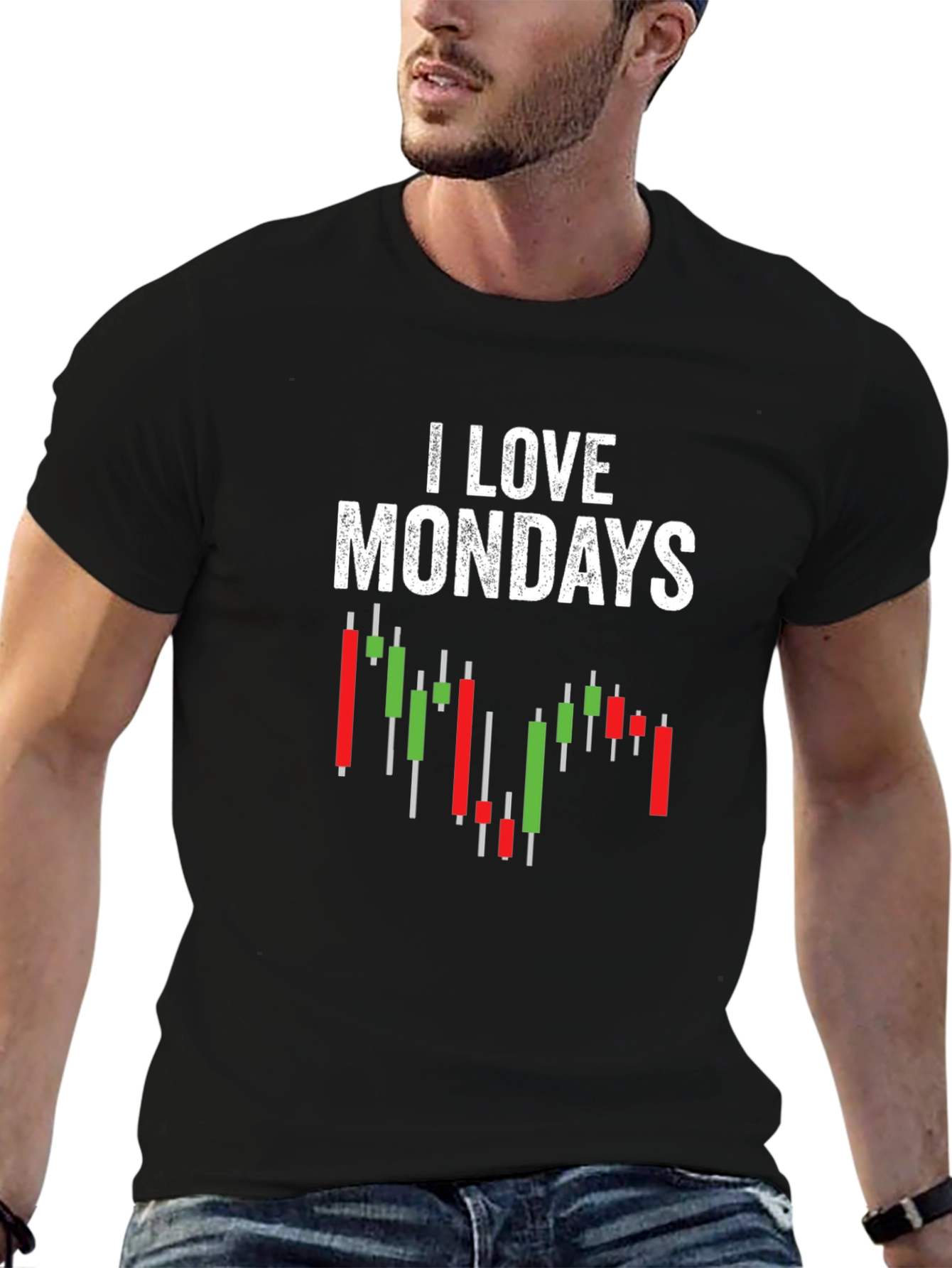I Love Mondays Stock Market T-Shirt