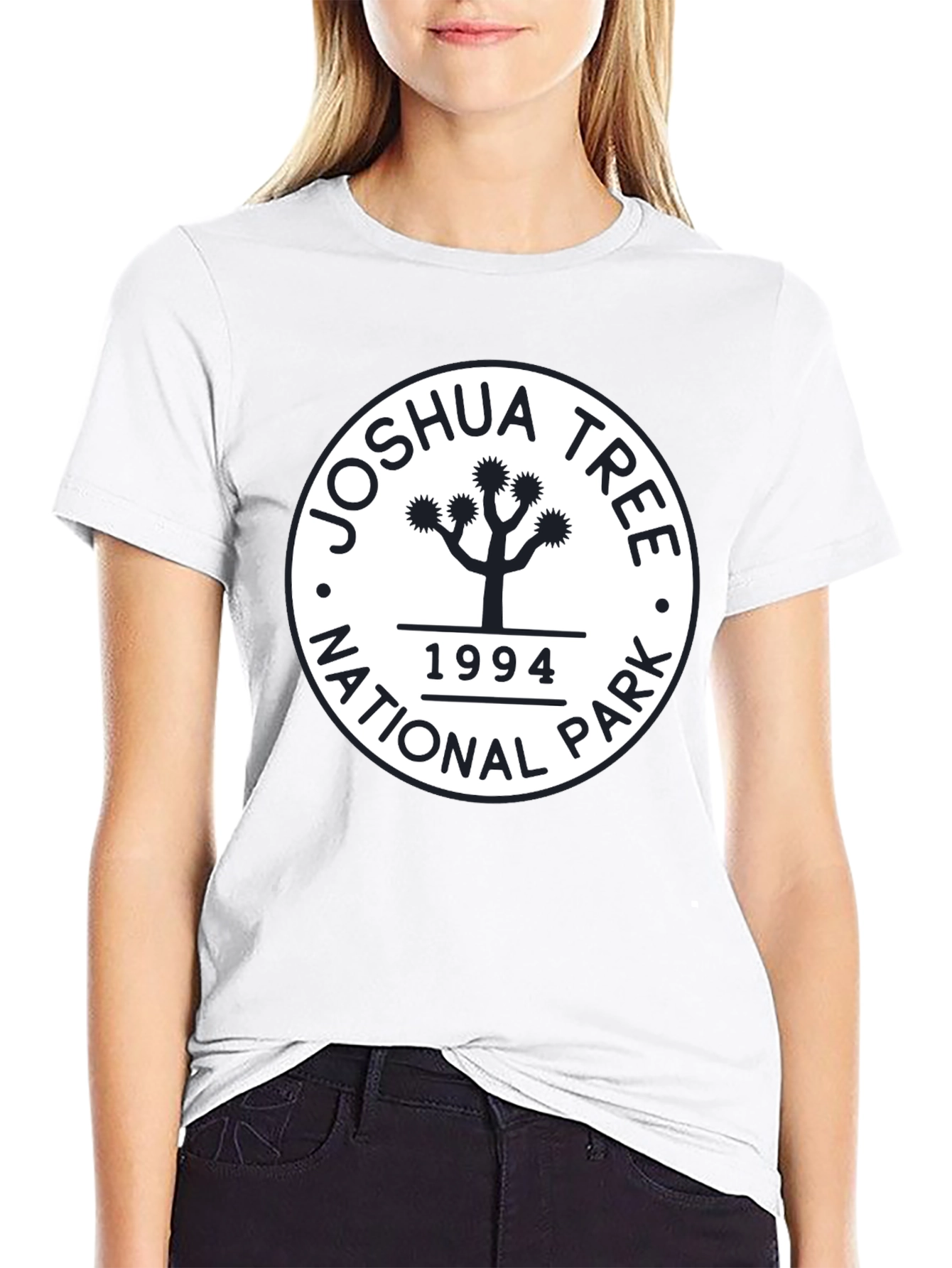Joshua Tree National Park Black T-Shirt