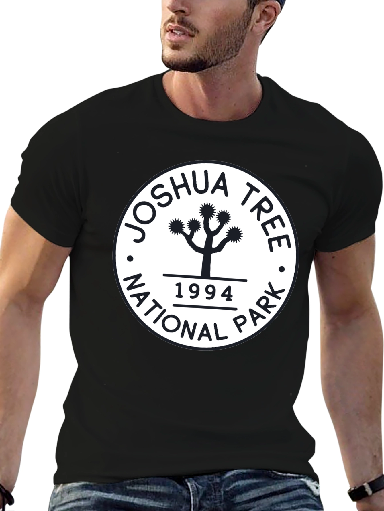 Joshua Tree National Park Black T-Shirt