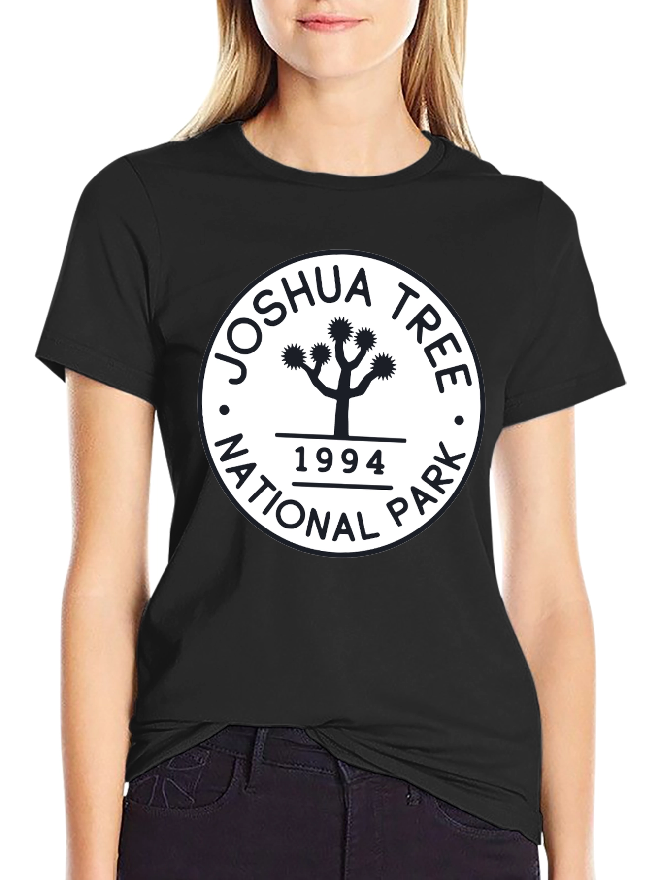 Joshua Tree National Park Black T-Shirt