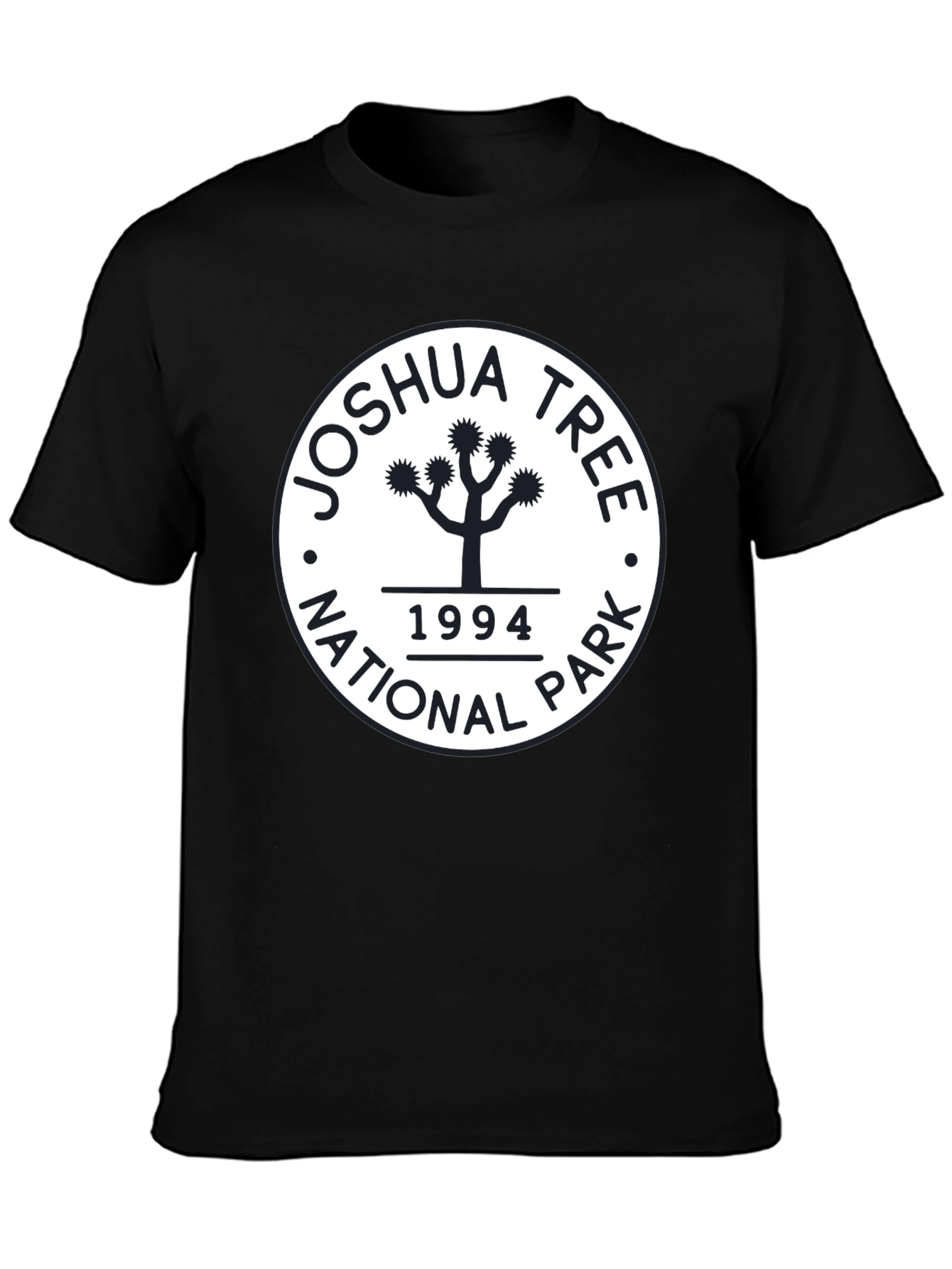 Joshua Tree National Park Black T-Shirt