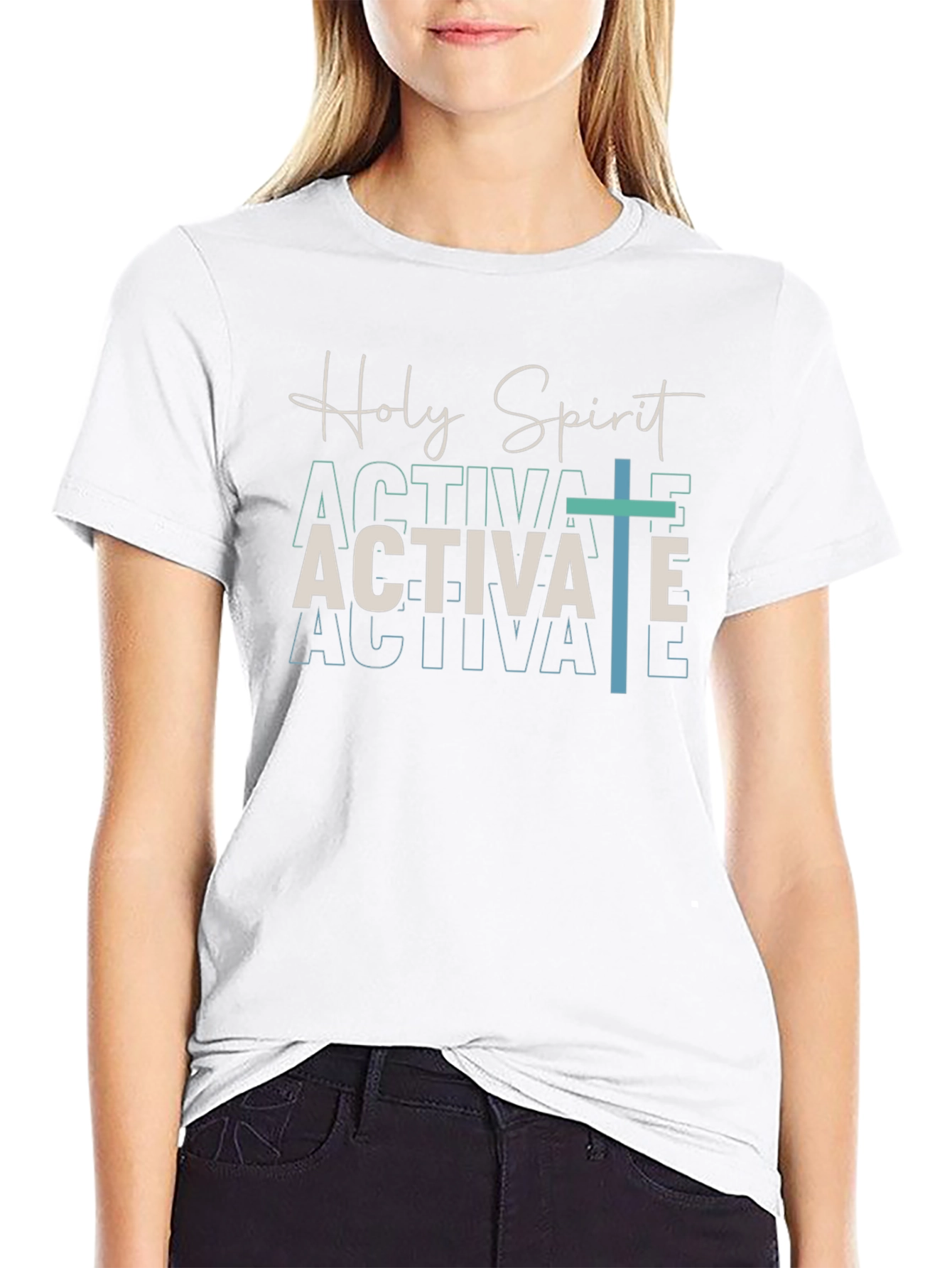 Holy Spirit Activate Graphic T-Shirt