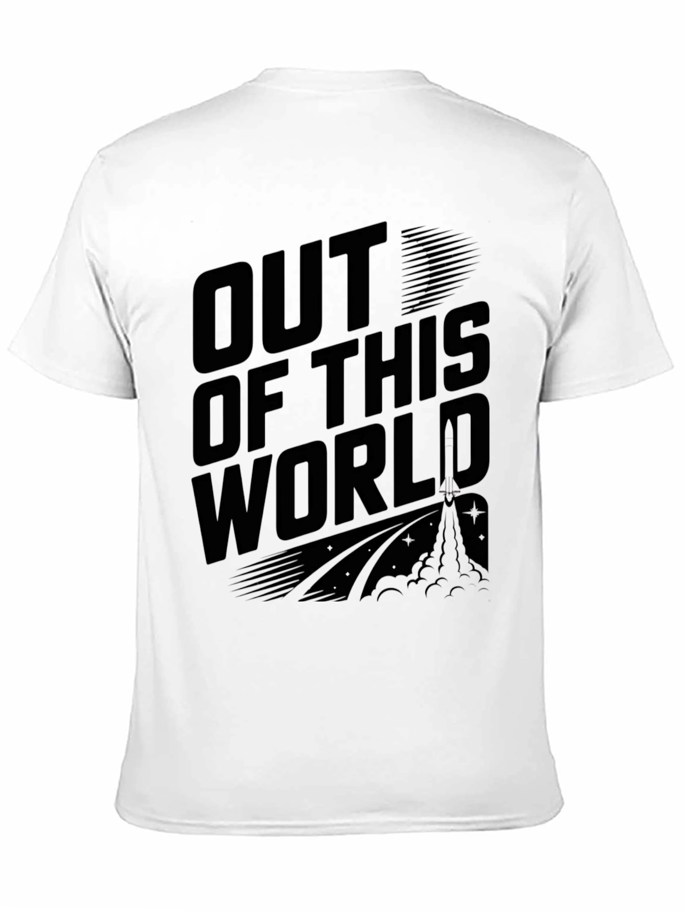 Out of This World Black Graphic Tee