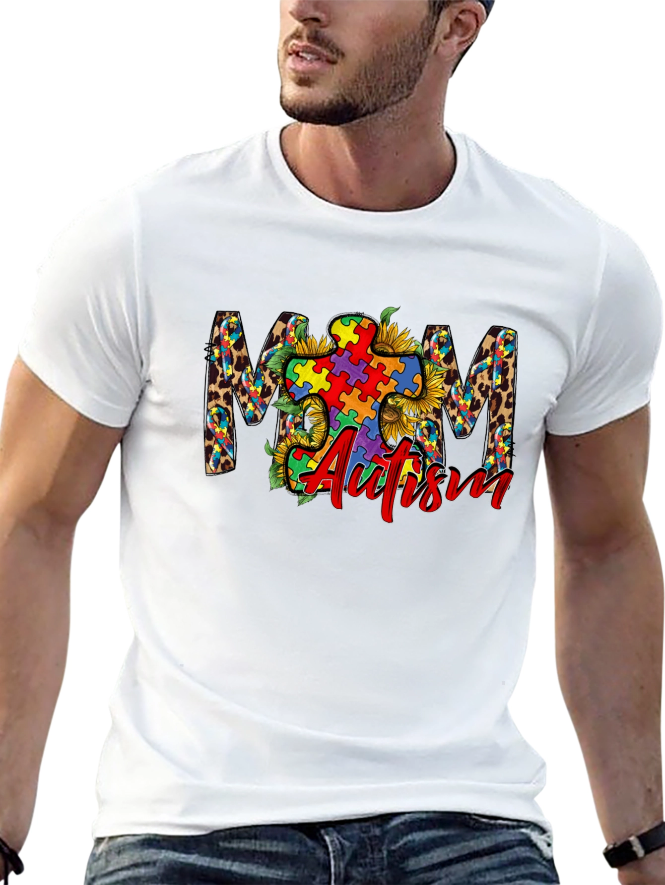 Autism Awareness Mom T-Shirt
