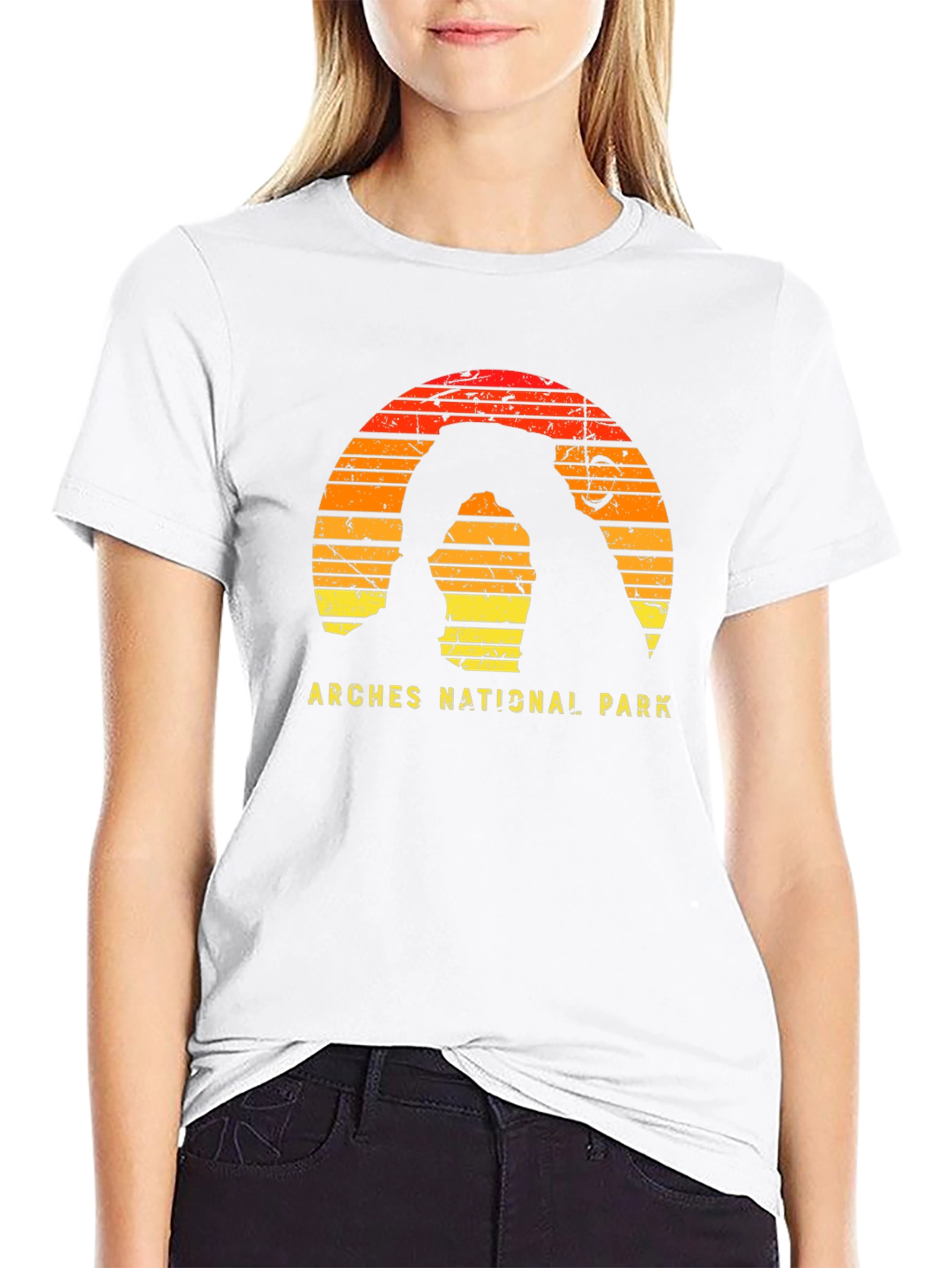 Arches National Park Retro Graphic T-Shirt