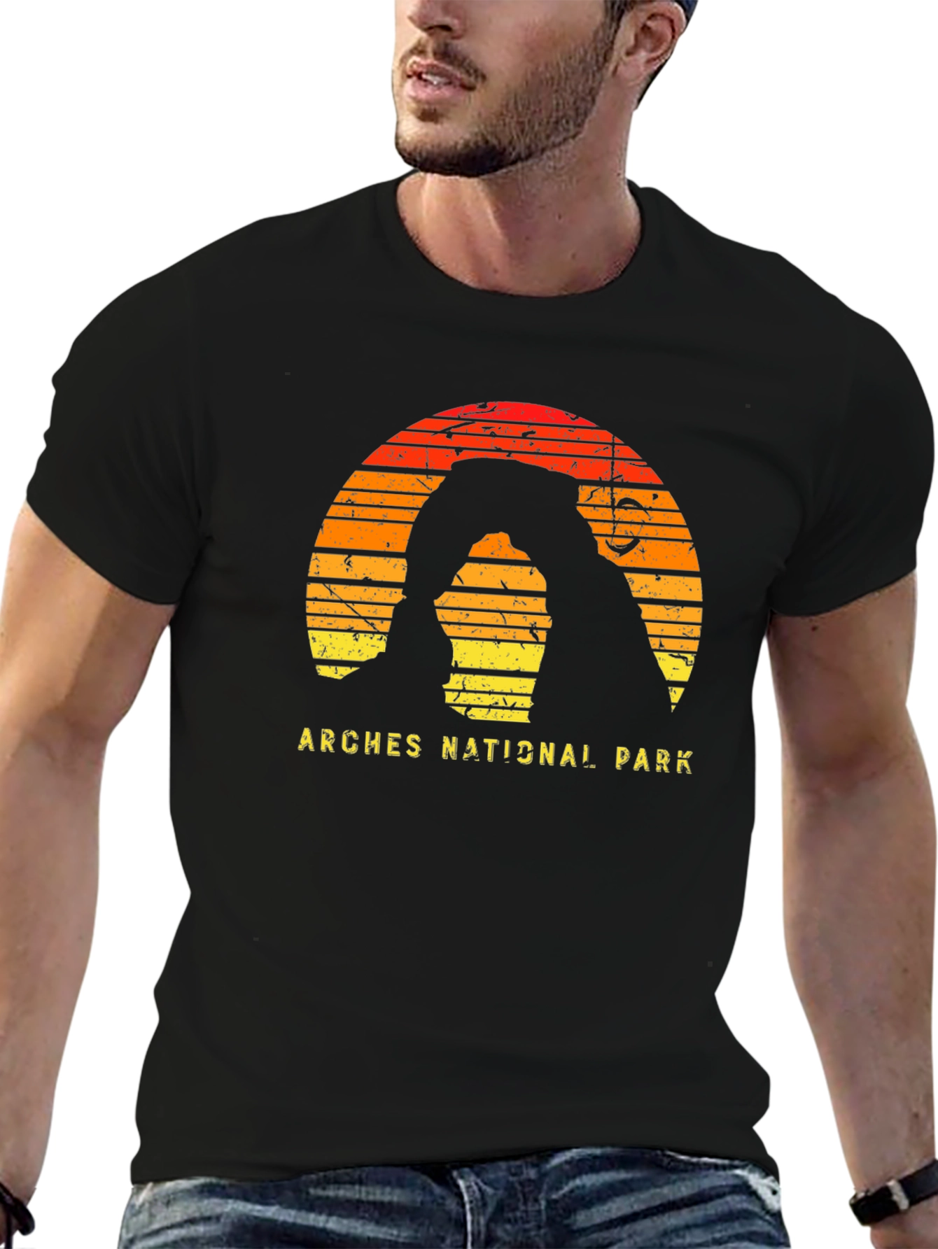 Arches National Park Retro Graphic T-Shirt