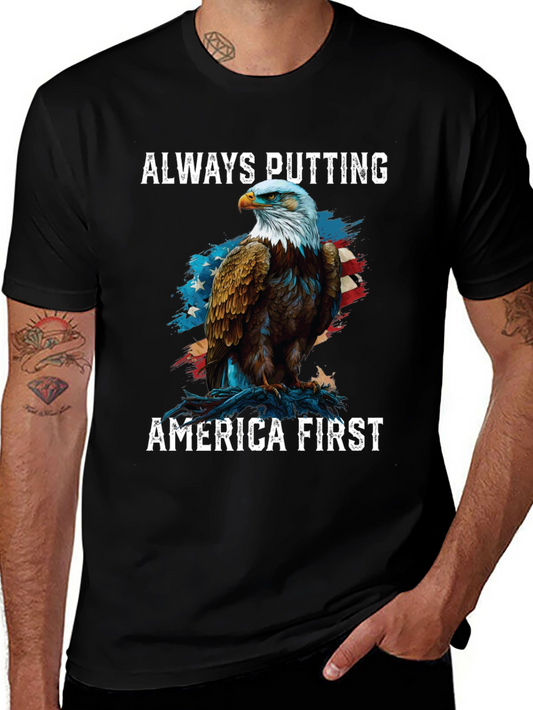 America First Eagle Graphic Tee