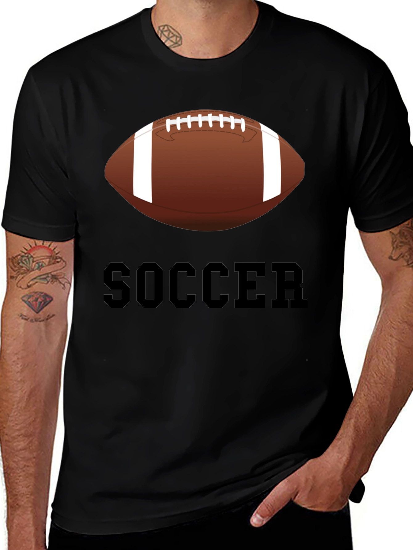 Soccer Football Graphic T-Shirt