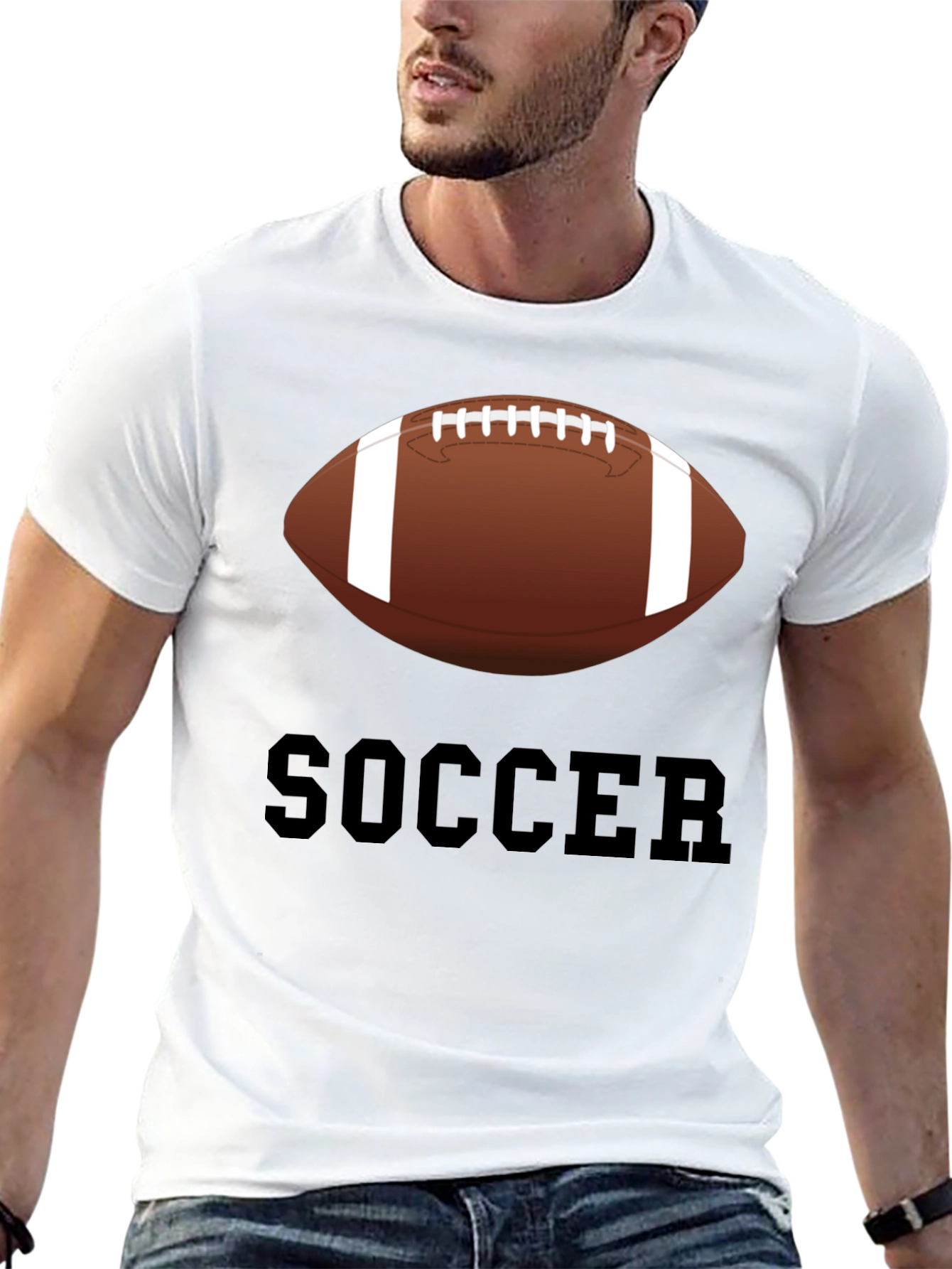 Soccer Football Graphic T-Shirt