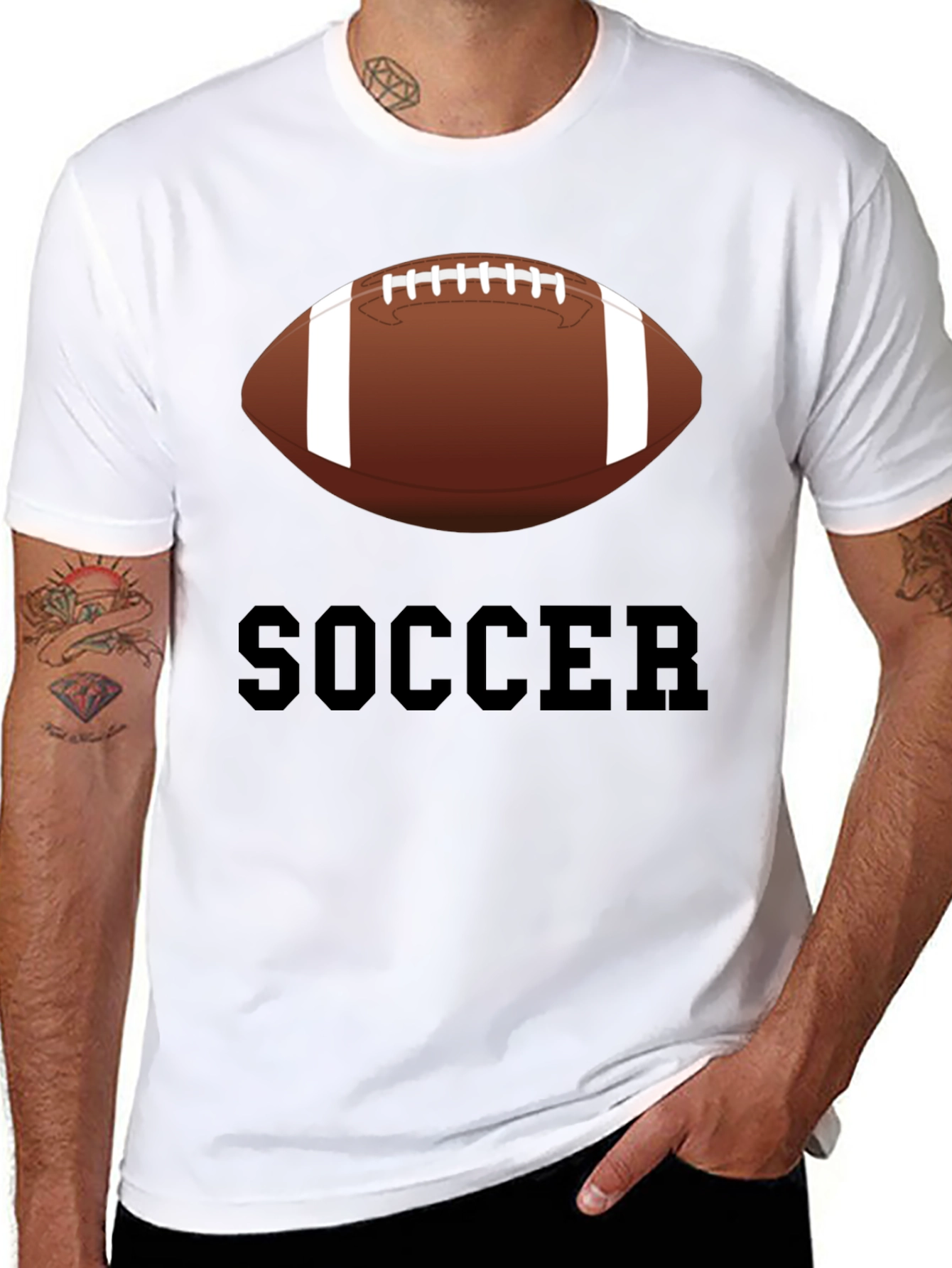Soccer Football Graphic T-Shirt