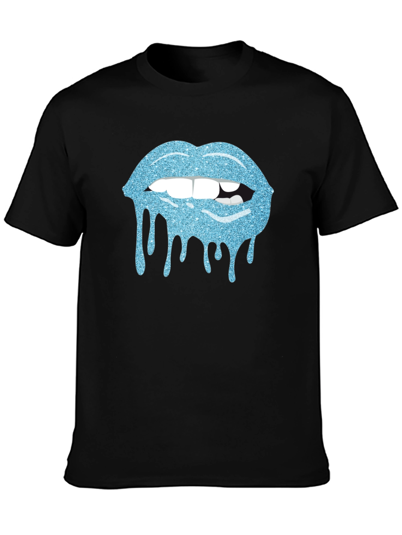Glitter Lips Graphic Tee